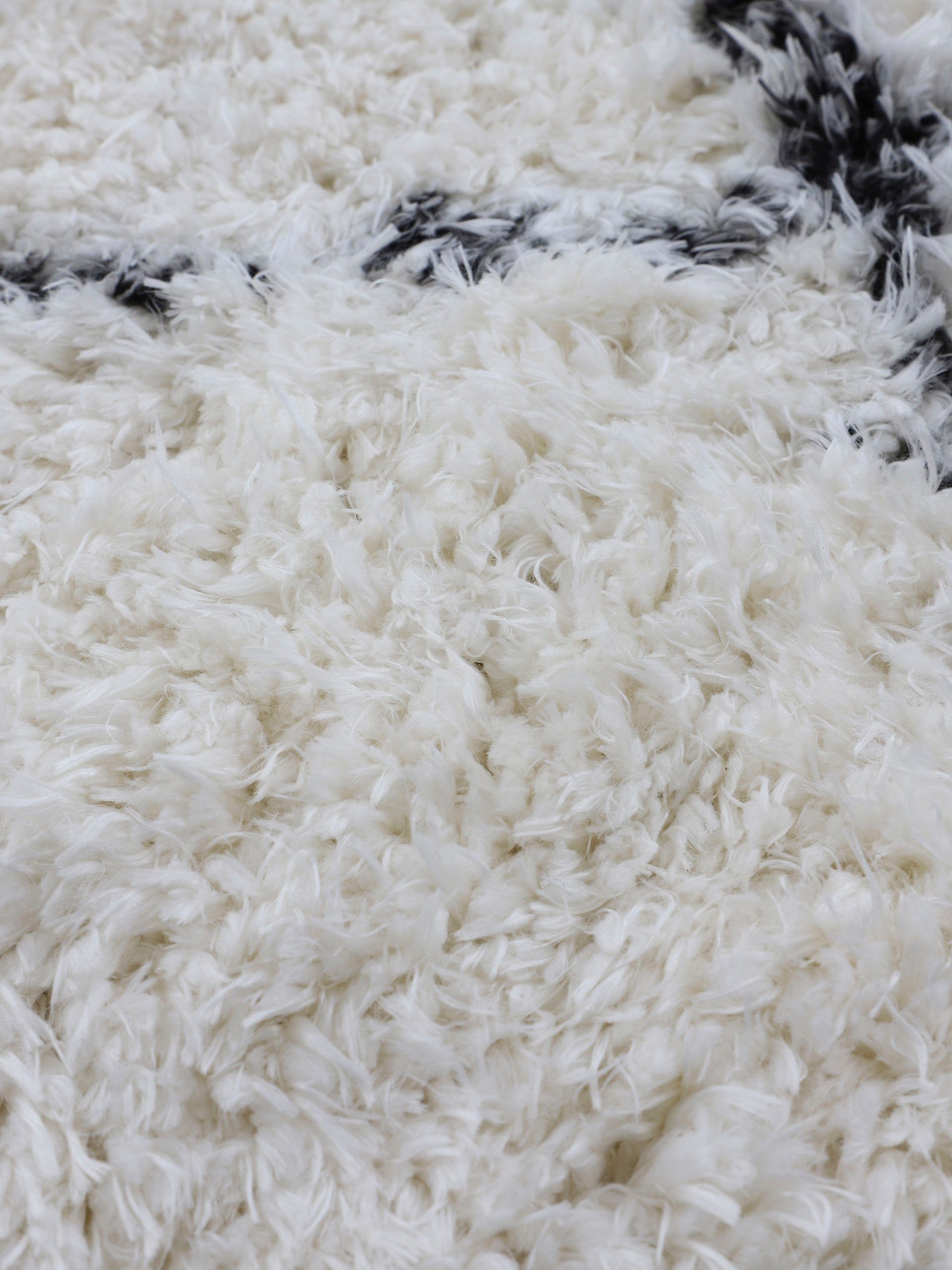 carpetfine Hoogpolig vloerkleed Eddy Shaggy lange pool met franje, sterke keus in maten, woonkamer