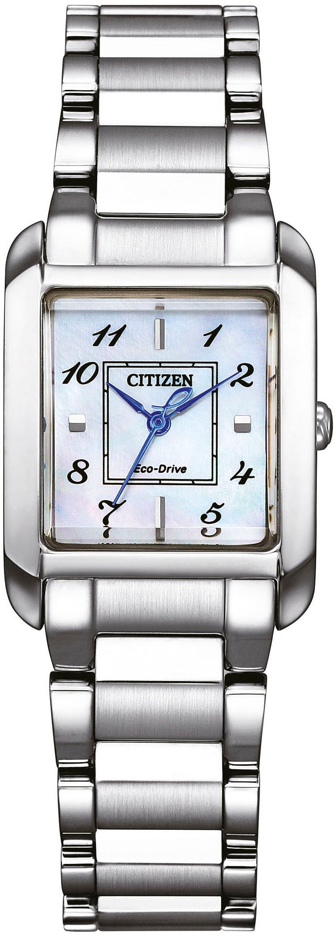 Citizen Solarhorloge Polshorloge, dameshorloge, roestvrijstalen armband, saffierglas