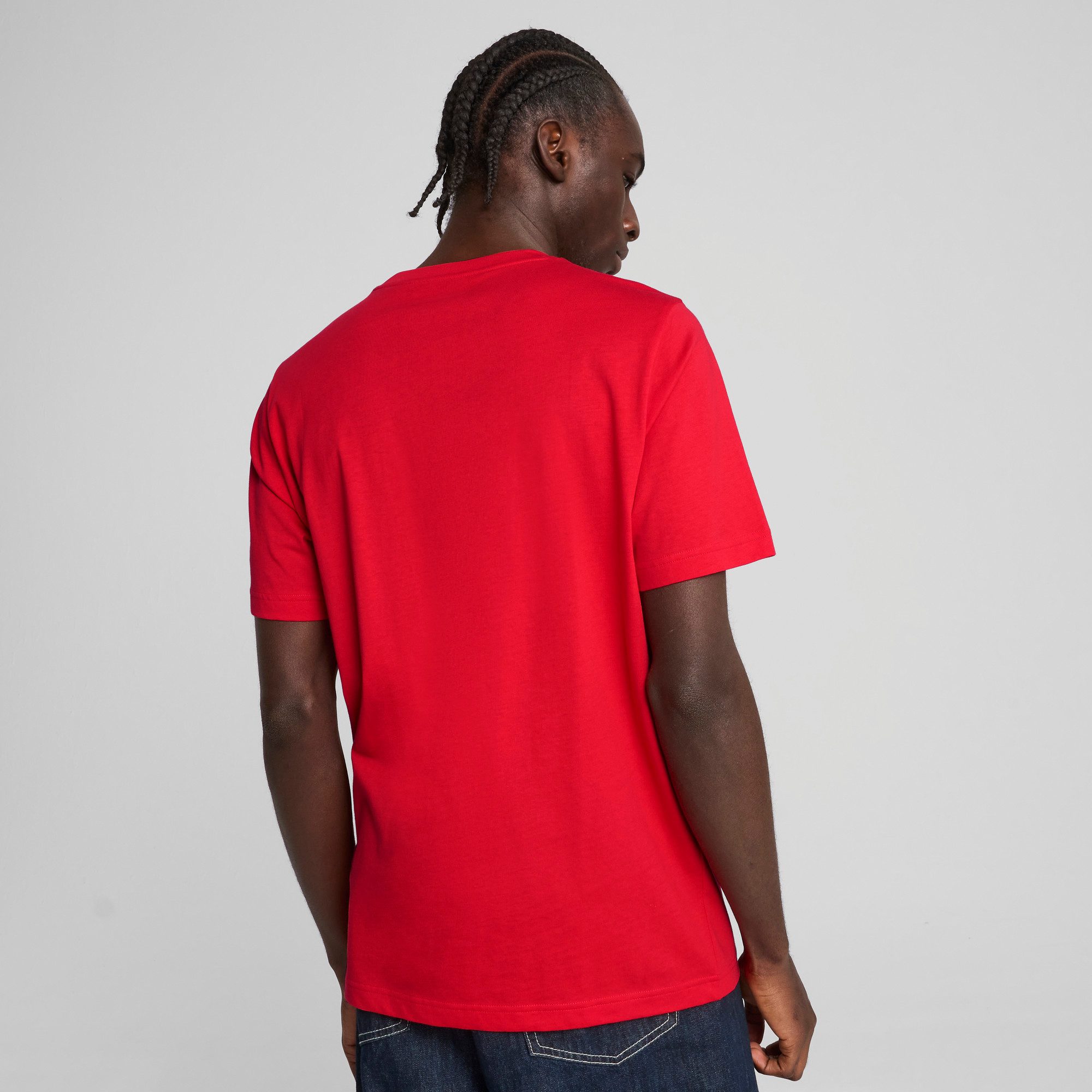 PUMA T-shirt ESS NO. 1 LOGO TEE Basic heren T-shirt met logo