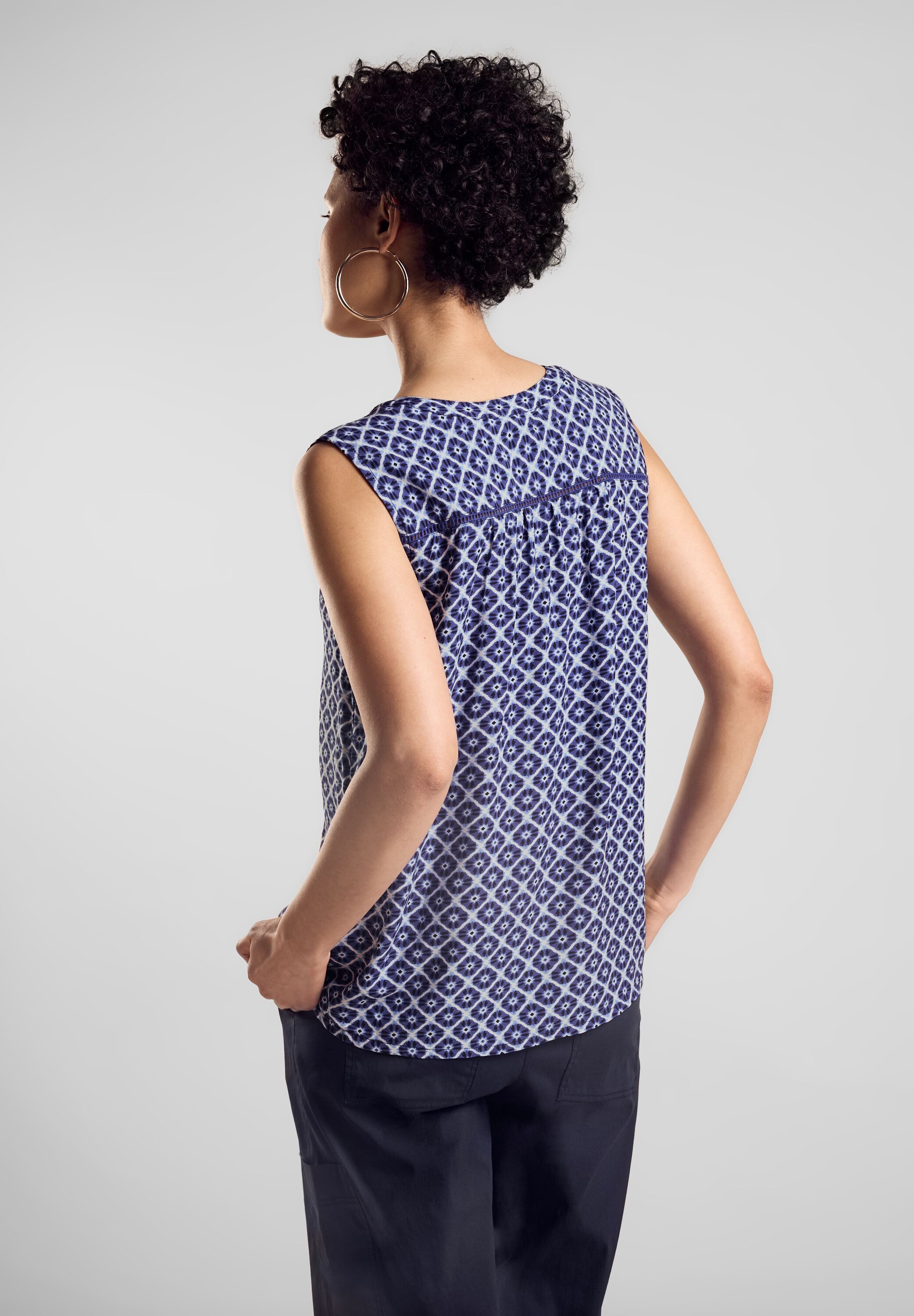 STREET ONE Top met borduursel detail