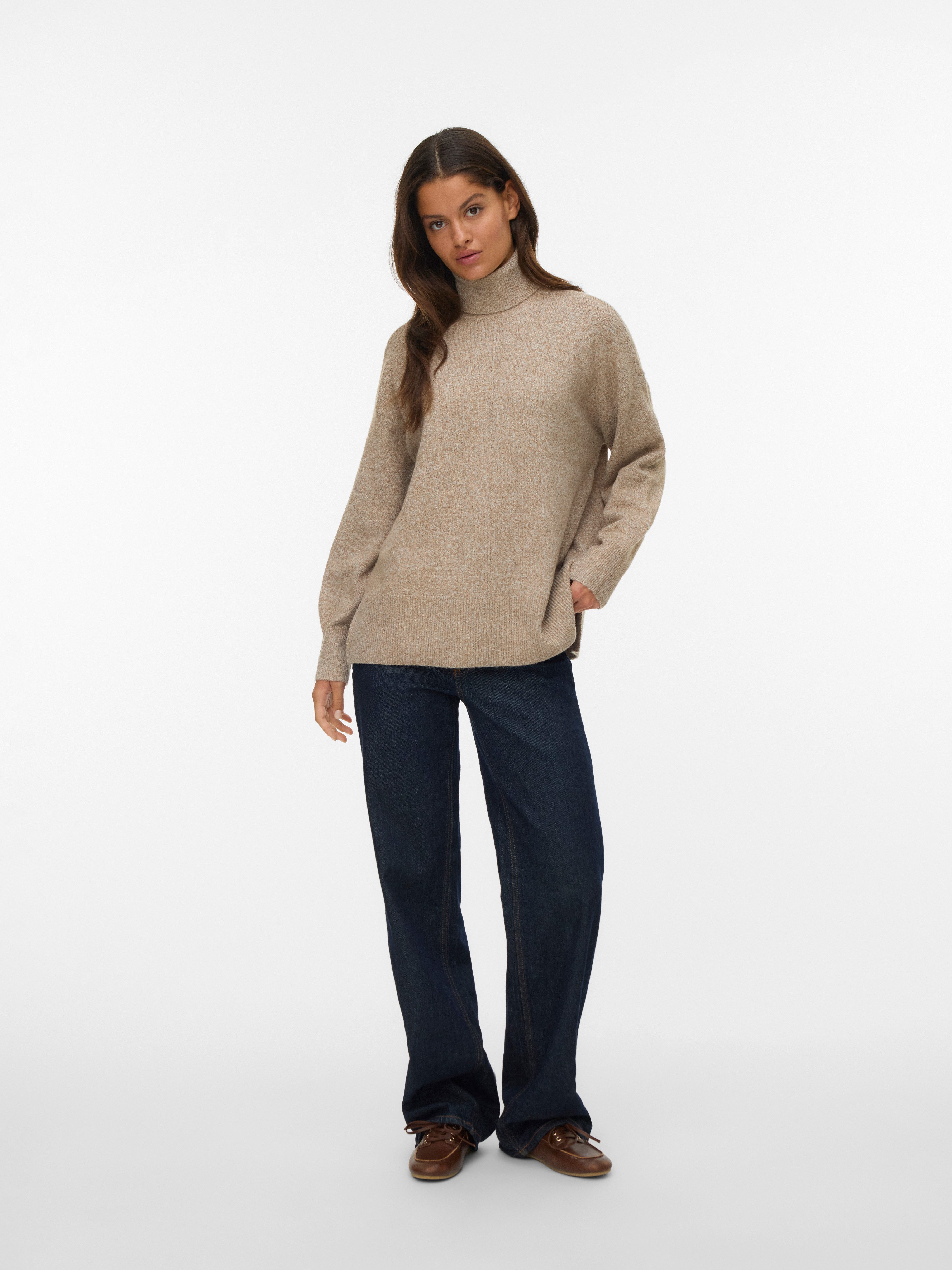 Vero Moda Coltrui VMDOFFY LS ROLL NECK PULLOVER NOOS