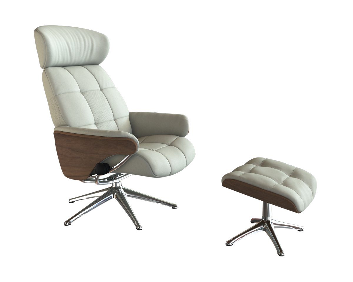 FLEXLUX Relaxfauteuil Skagen functionele stoel, gestoffeerde stoel, armleuning, TV-fauteuil