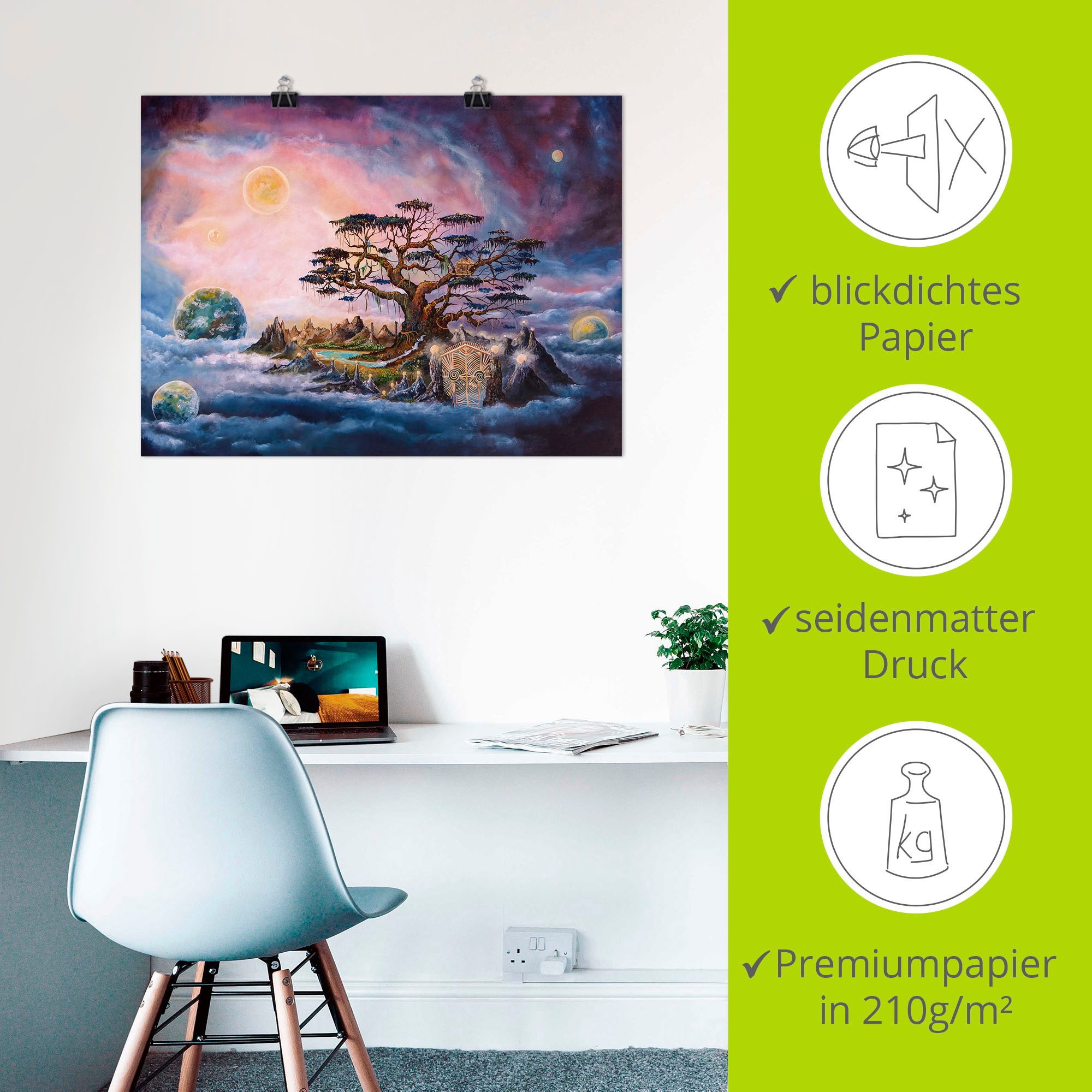 Artland Artprint De wereldwachters als artprint op linnen, poster in verschillende formaten maten