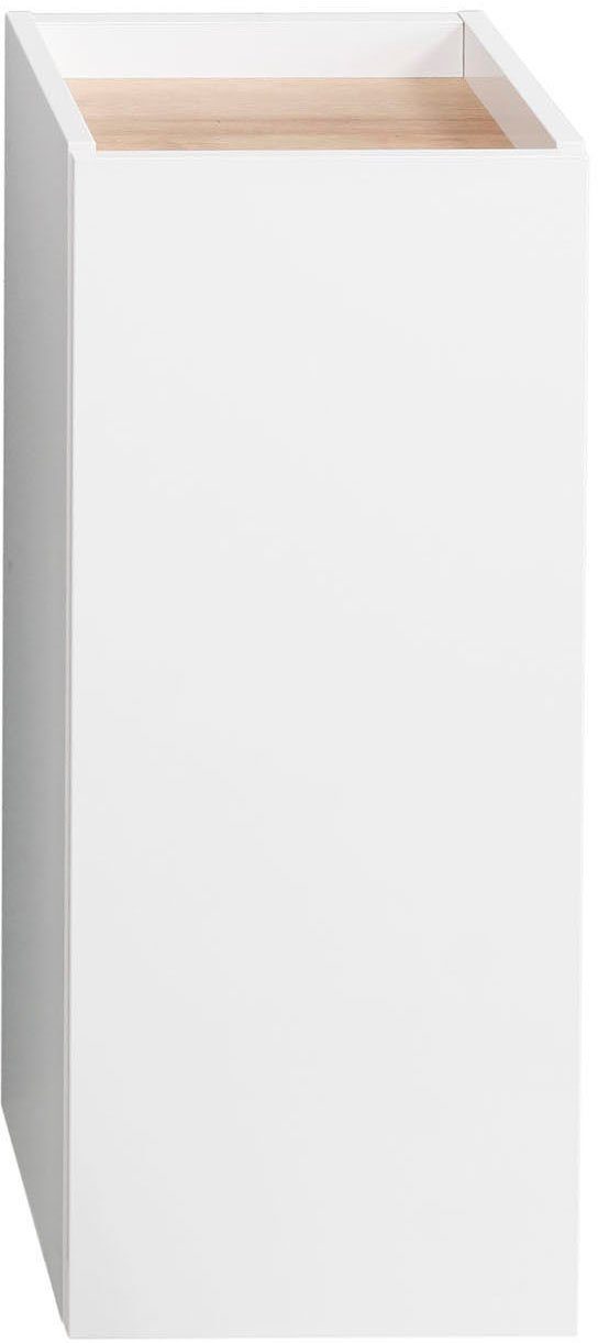 Saphir Badkamerserie Quickset 947 4-delig, wastafelonderkast met spiegel Onderkast, midikast, 5 deuren, incl. deurdempers, wit glans (4-delig)