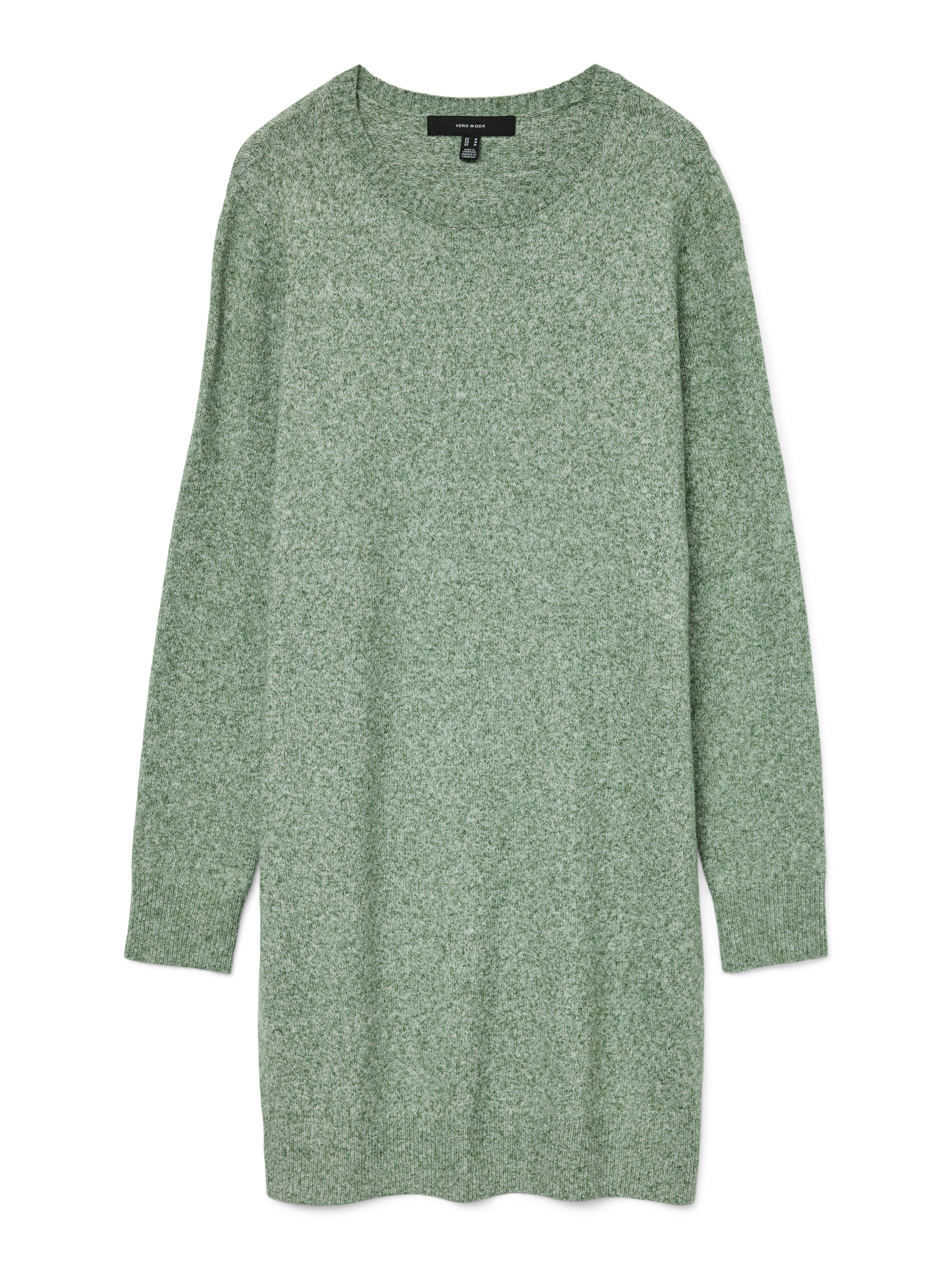 Vero Moda Gebreide jurk VMDOFFY LS O-NECK DRESS GA NOOS