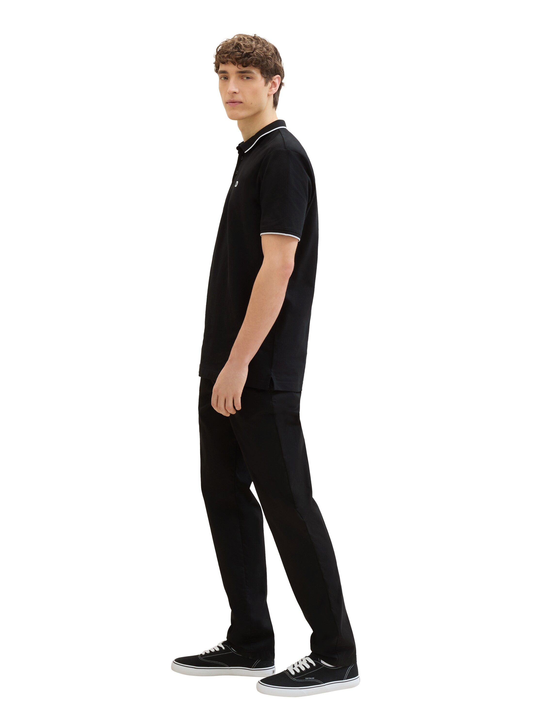 Tom Tailor Denim Chino met steekzakken opzij