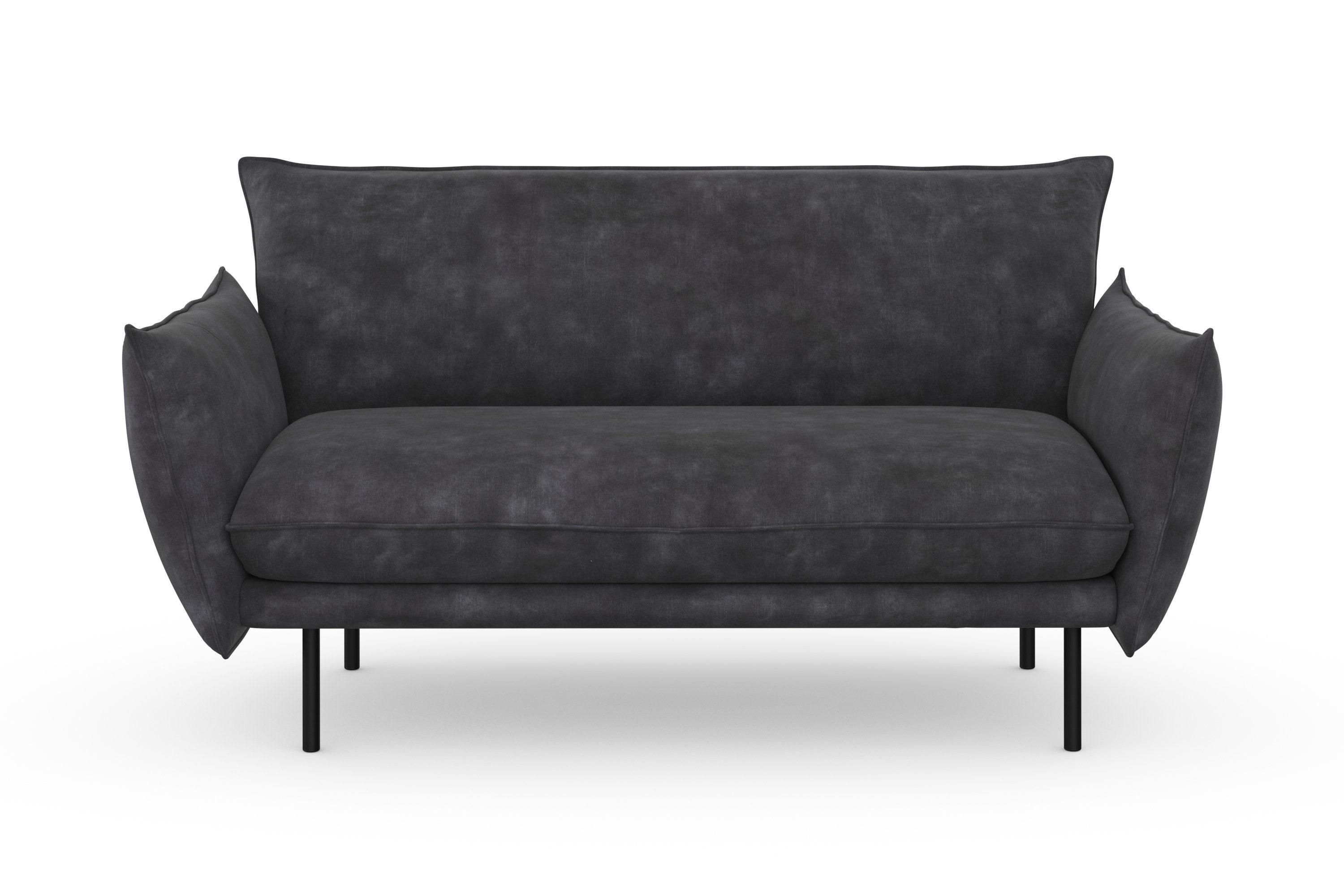 andas 2-zitsbank Stine Bijzonder design door kussen-look en opstaande naad, by Morten Georgsen