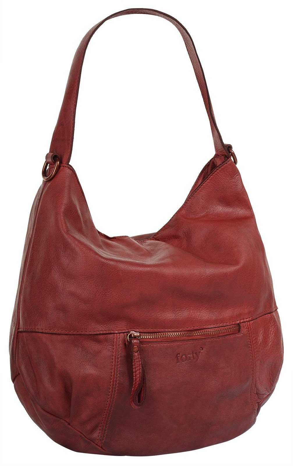 Forty Degrees Shopper echt leer, made in italy