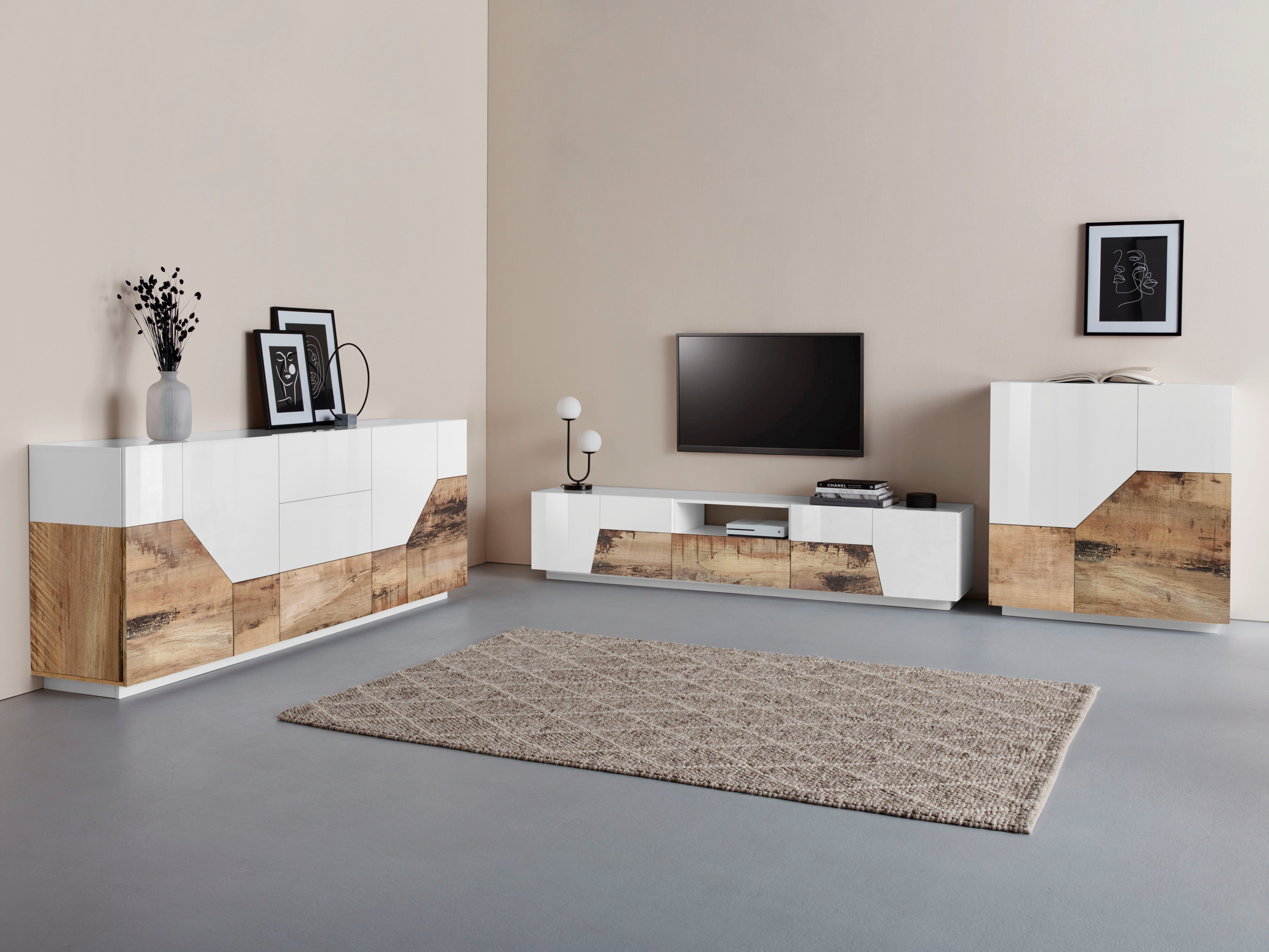 INOSIGN Highboard ALIEN hoge commode, buffetkast, hoge sideboard, commodekast