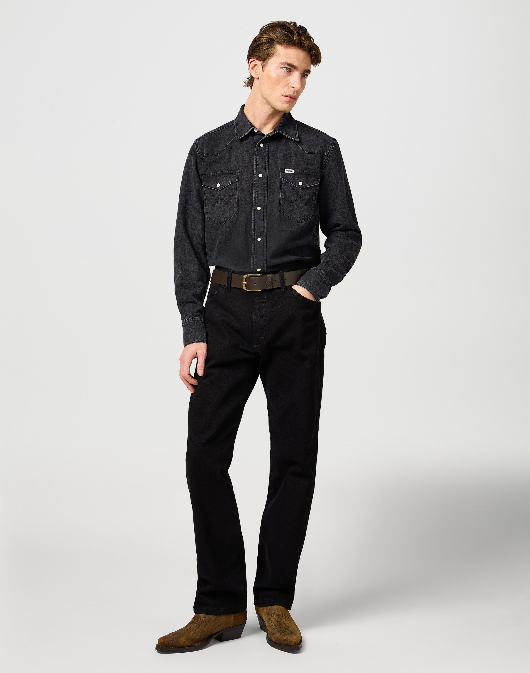 Wrangler Overhemd met lange mouwen Western Shirt