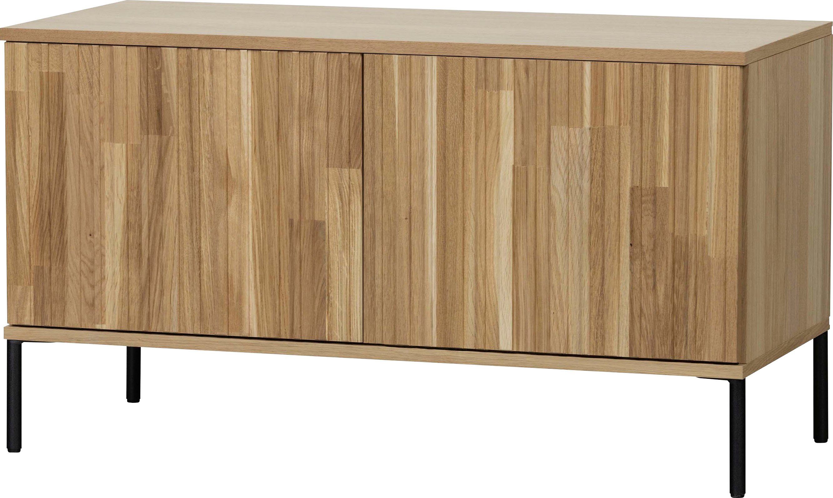 WOOOD Dressoir New Gravure, TV-commode, breedte 100 cm of 150 cm Commode hoogte 56 cm, met grafische reliëfdeuren, veel opbergruimte