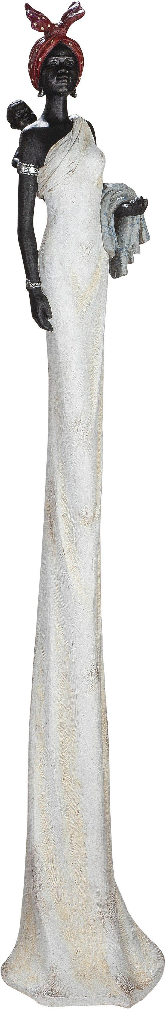 GILDE Africafiguur Afrikaanse Tortuga Hoogte 104 cm, woonkamer (1 stuk)