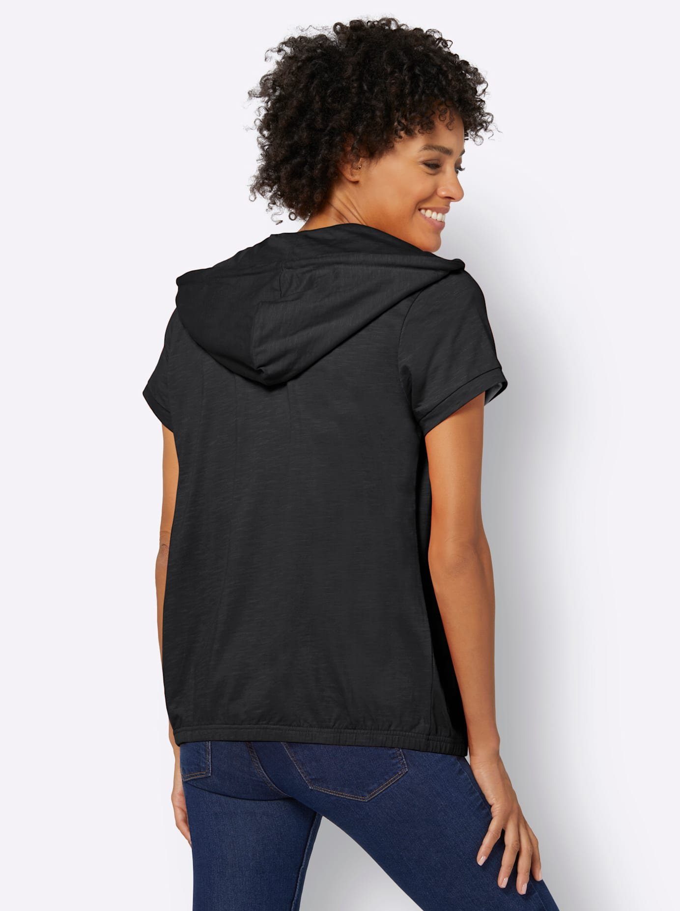 Casual Looks Shirtjasje Sweatvest (1-delig)