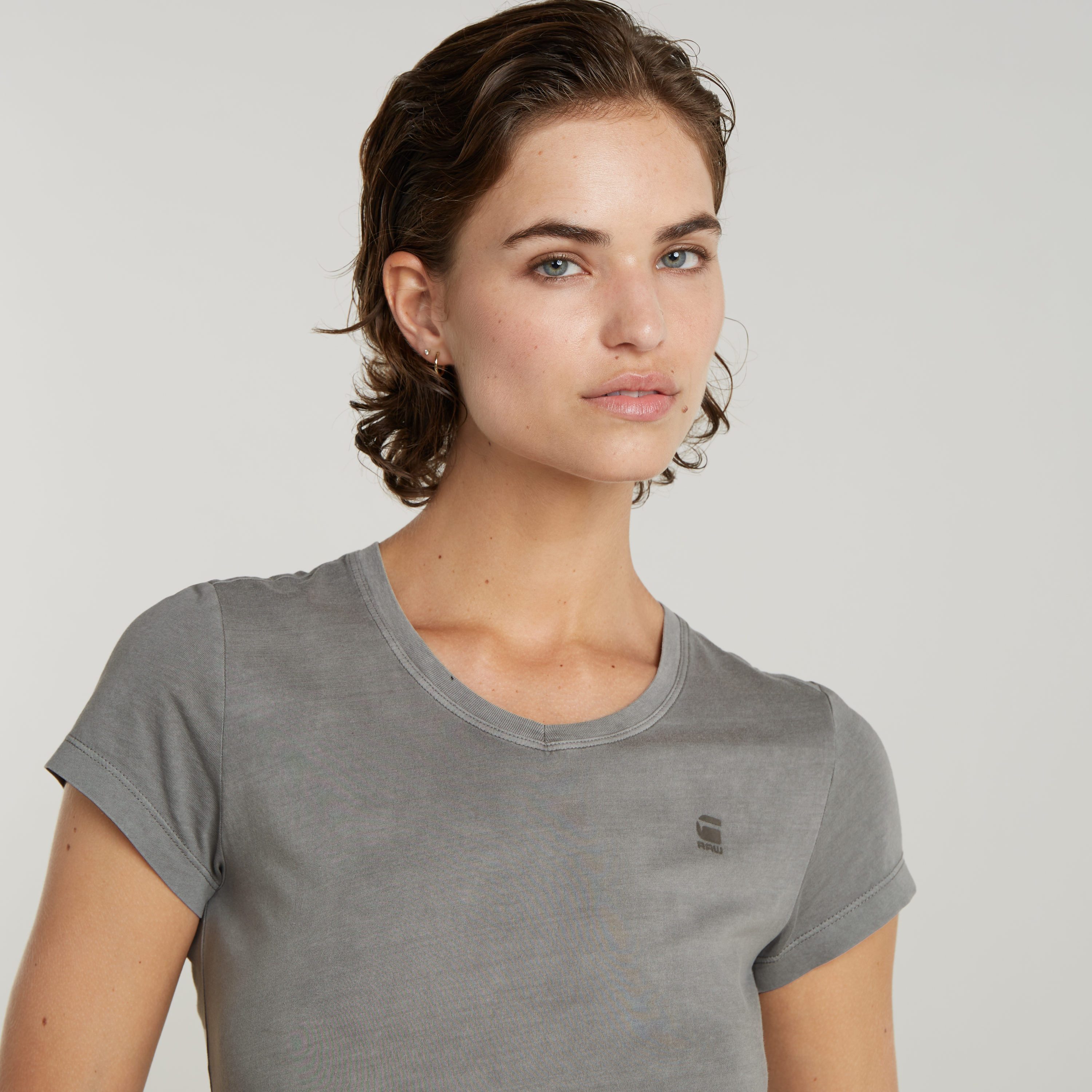 G-Star RAW Shirt met V-hals Eyben