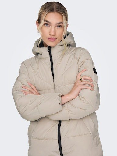 Only Gewatteerde jas ONLAMANDA LONG PUFFER COAT