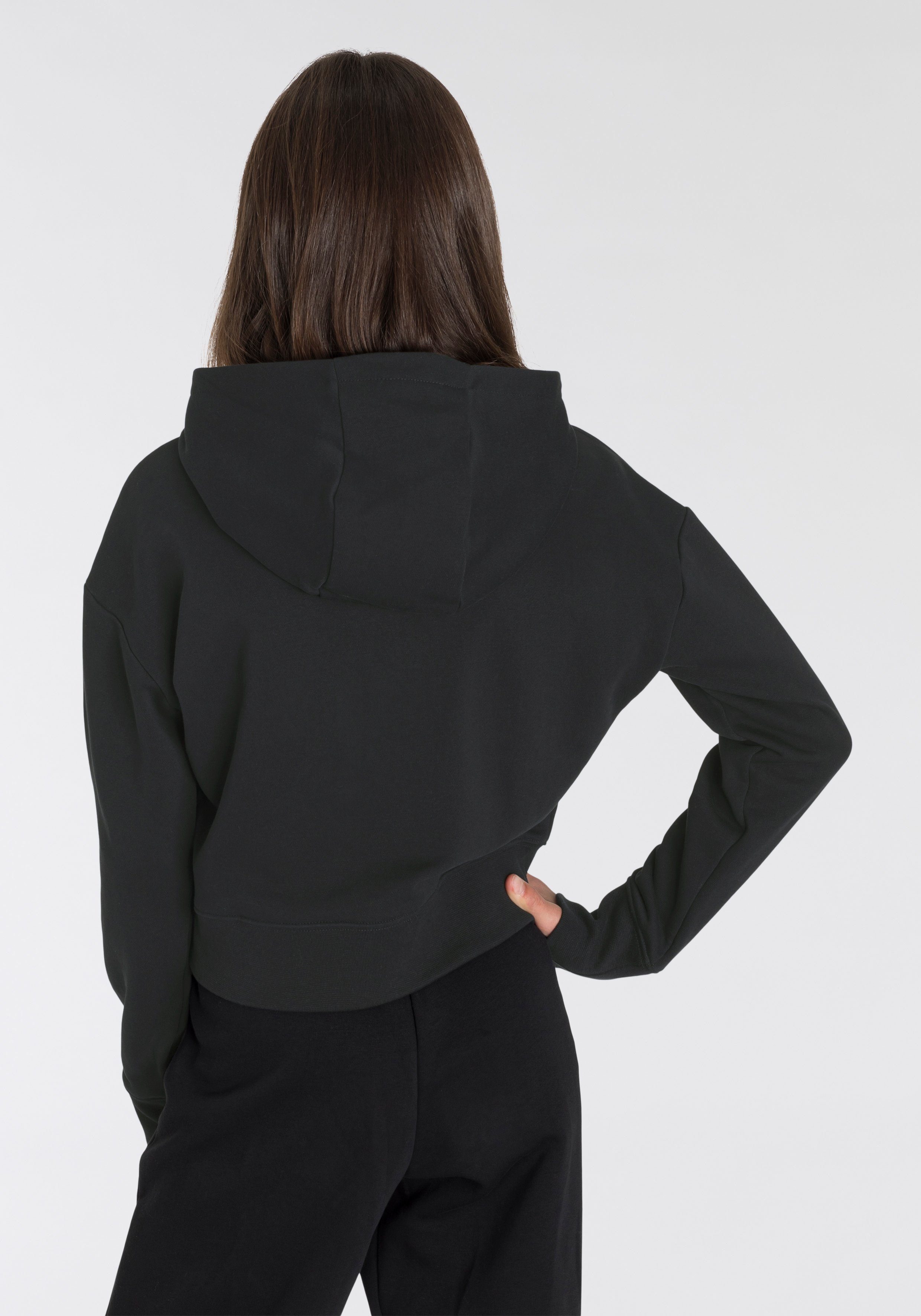 Nike Sportswear Hoodie Club Big Kids' (Girls') French Terry Cropped Hoodie