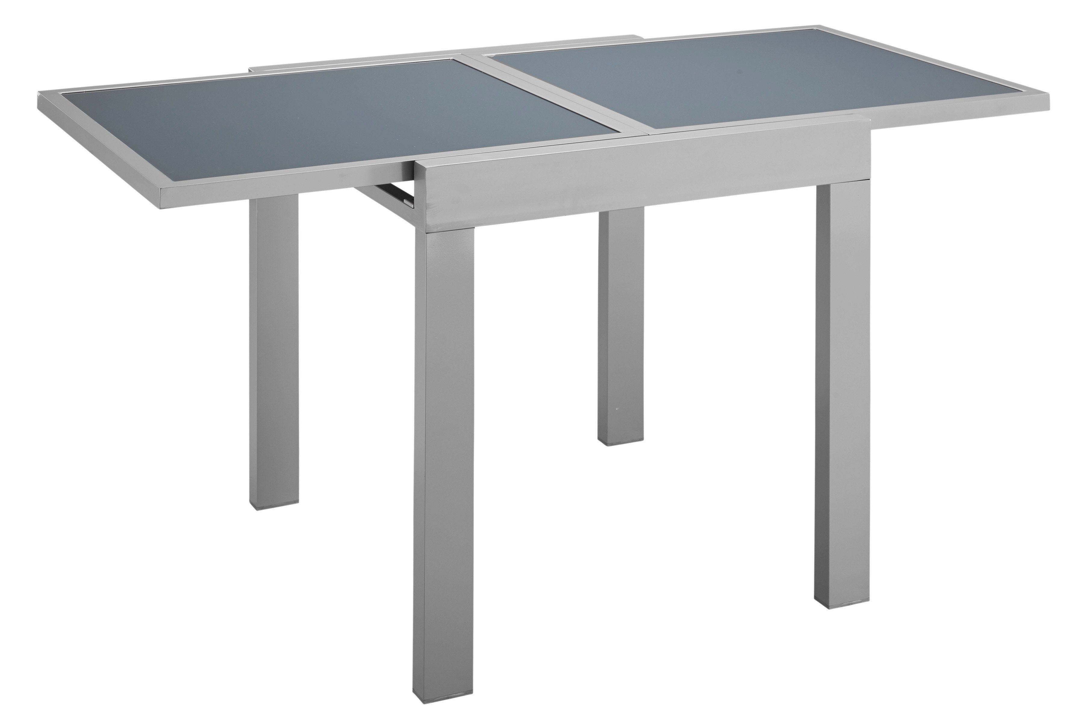 MERXX Tuintafel Lima 65x65-130 cm, uittrekbaar