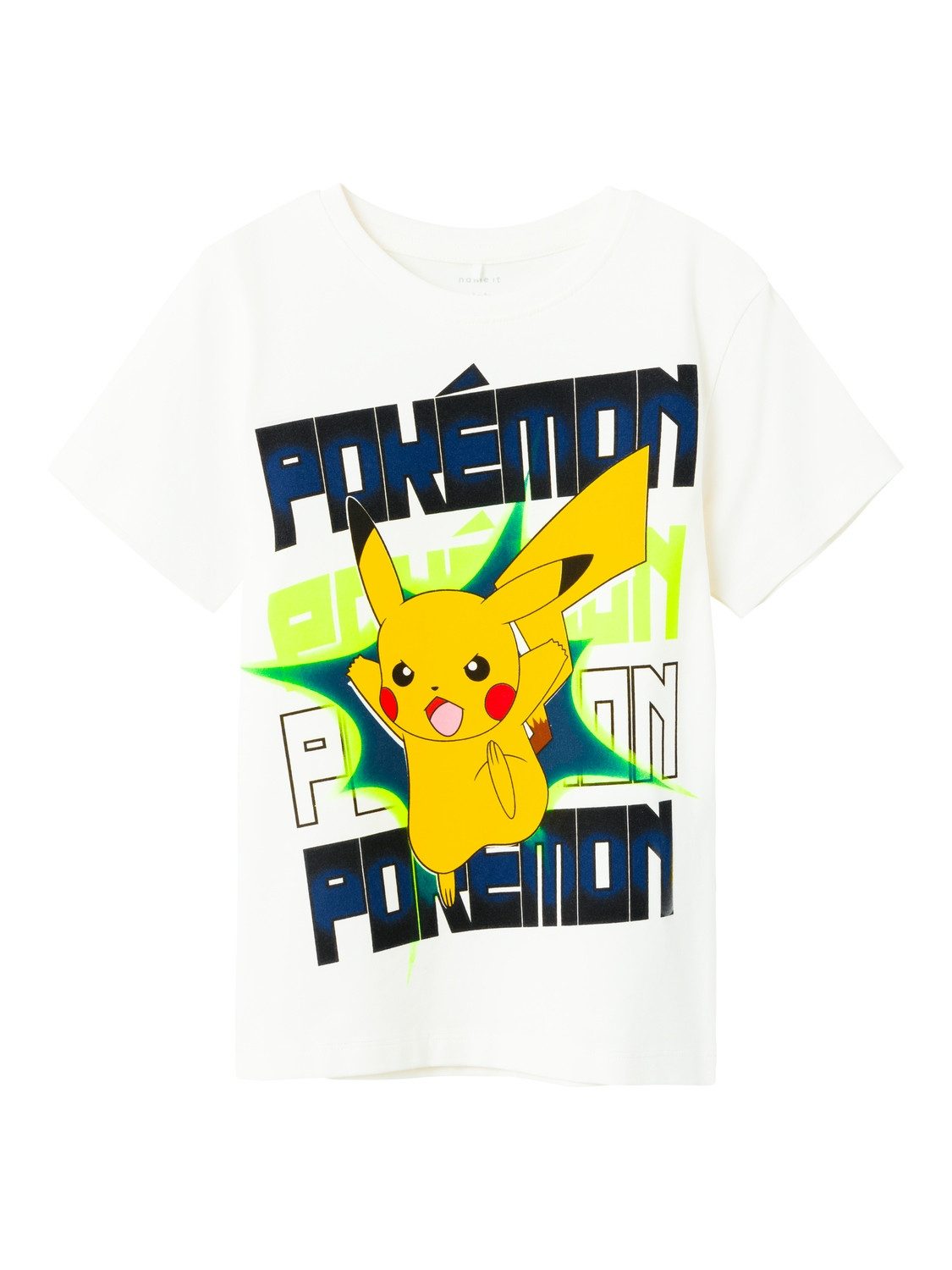 Name It Shirt met print NKMMACI POKEMON SS TOP NOOS BFU