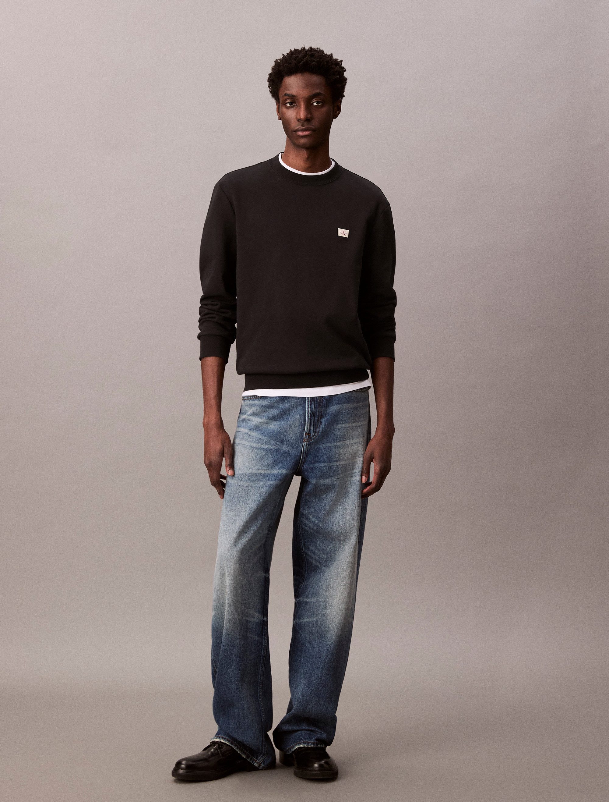 Calvin Klein Sweatshirt 400GSM TRRY BDG CRWN