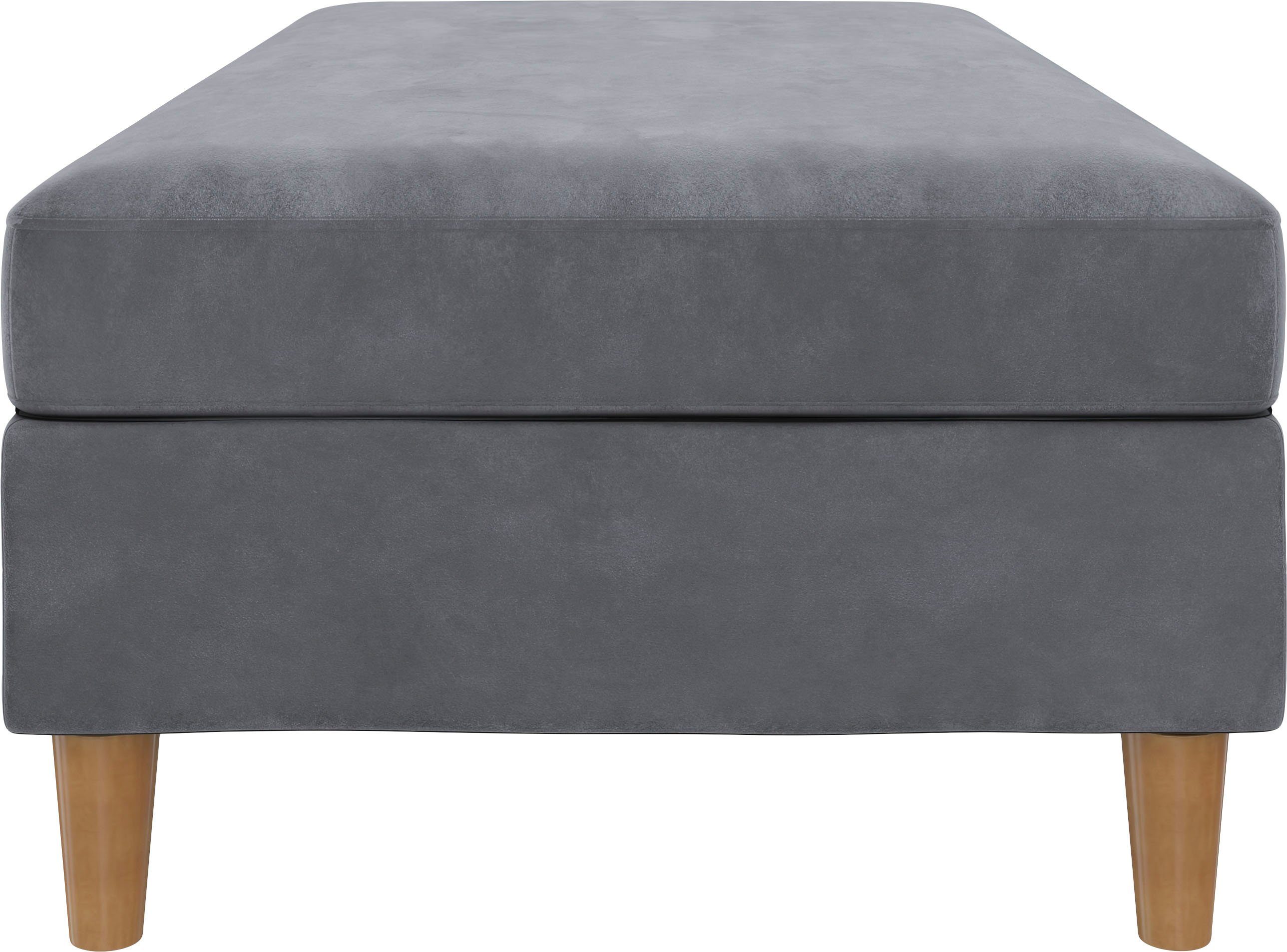 Dorel Home Hocker met bergruimte Lilly met bergruimte, vrij in ruimte plaatsbaar, zithoogte 43 cm (1 stuk)