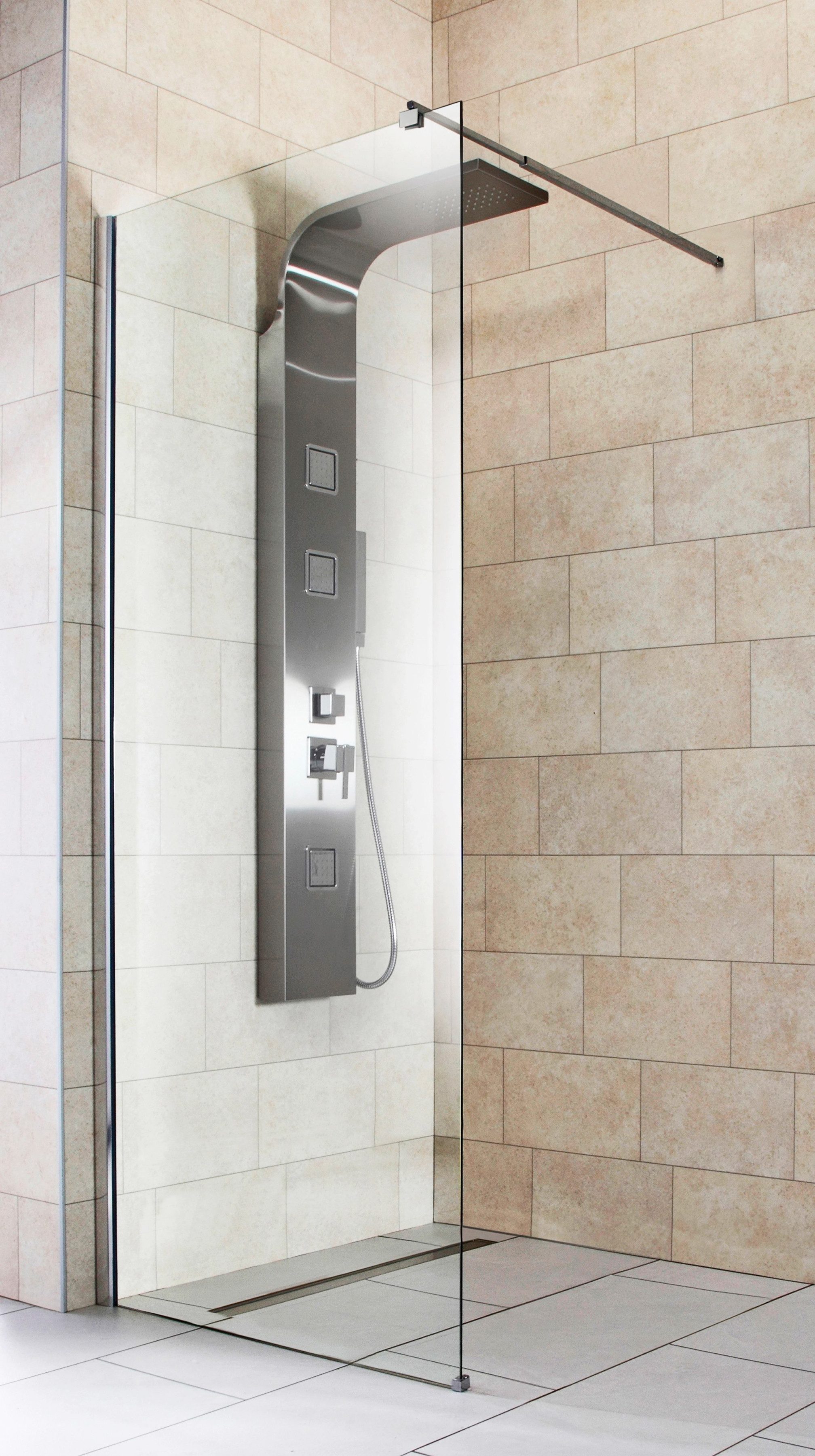 welltime Walk-in-douche Tropea light