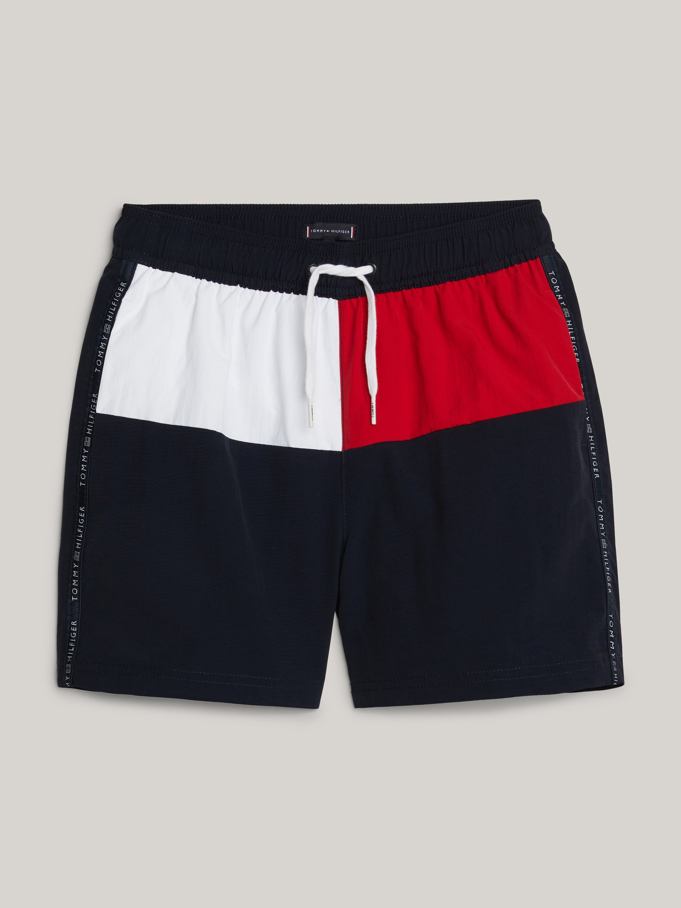 Tommy Hilfiger Swimwear Zwemshort MEDIUM DRAWSTRING in colourblock-design