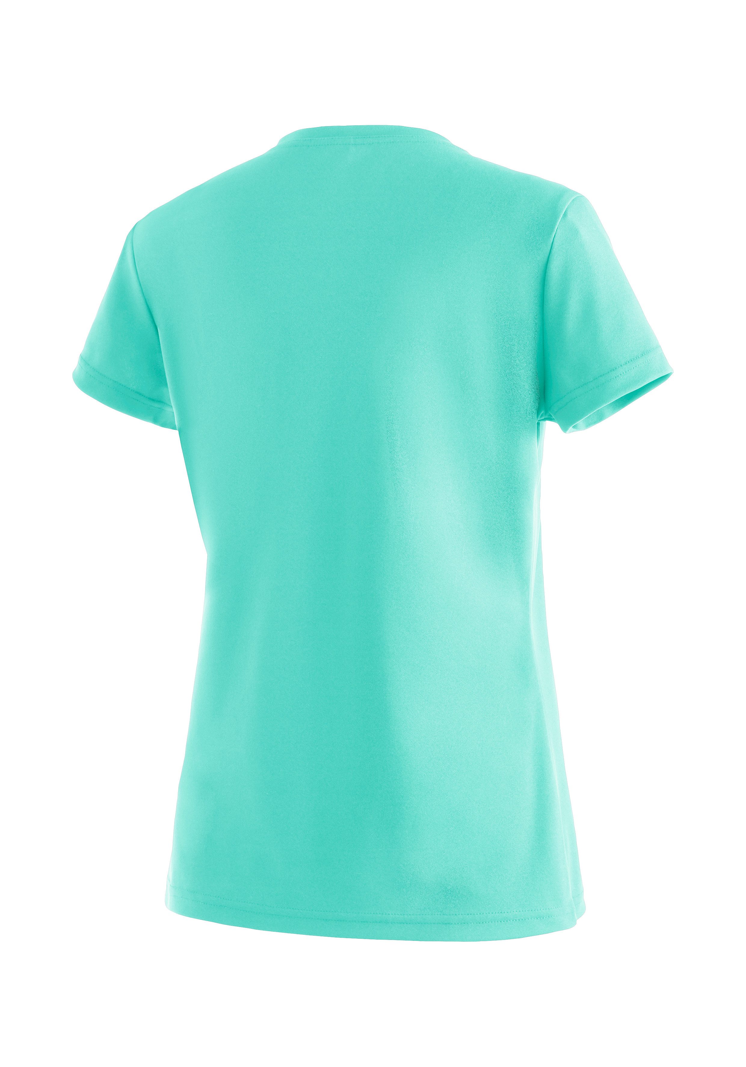 Maier Sports Functioneel shirt Trudy Dames-T-shirt, shirt met korte mouwen voor wandelen en vrije tijd