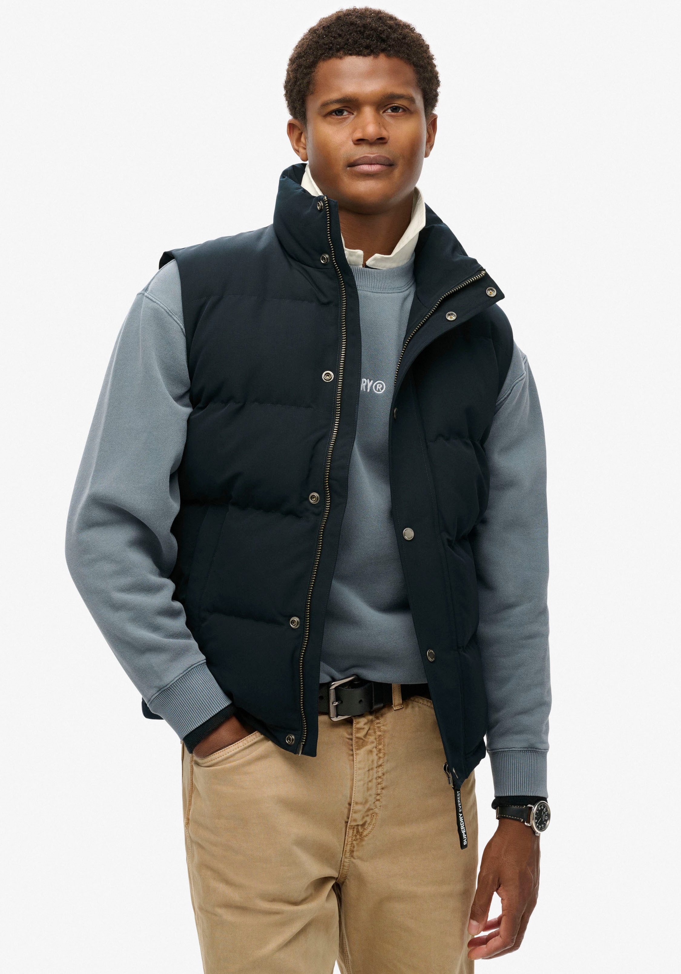 Superdry Bodywarmer NON HOODED EVEREST GILET