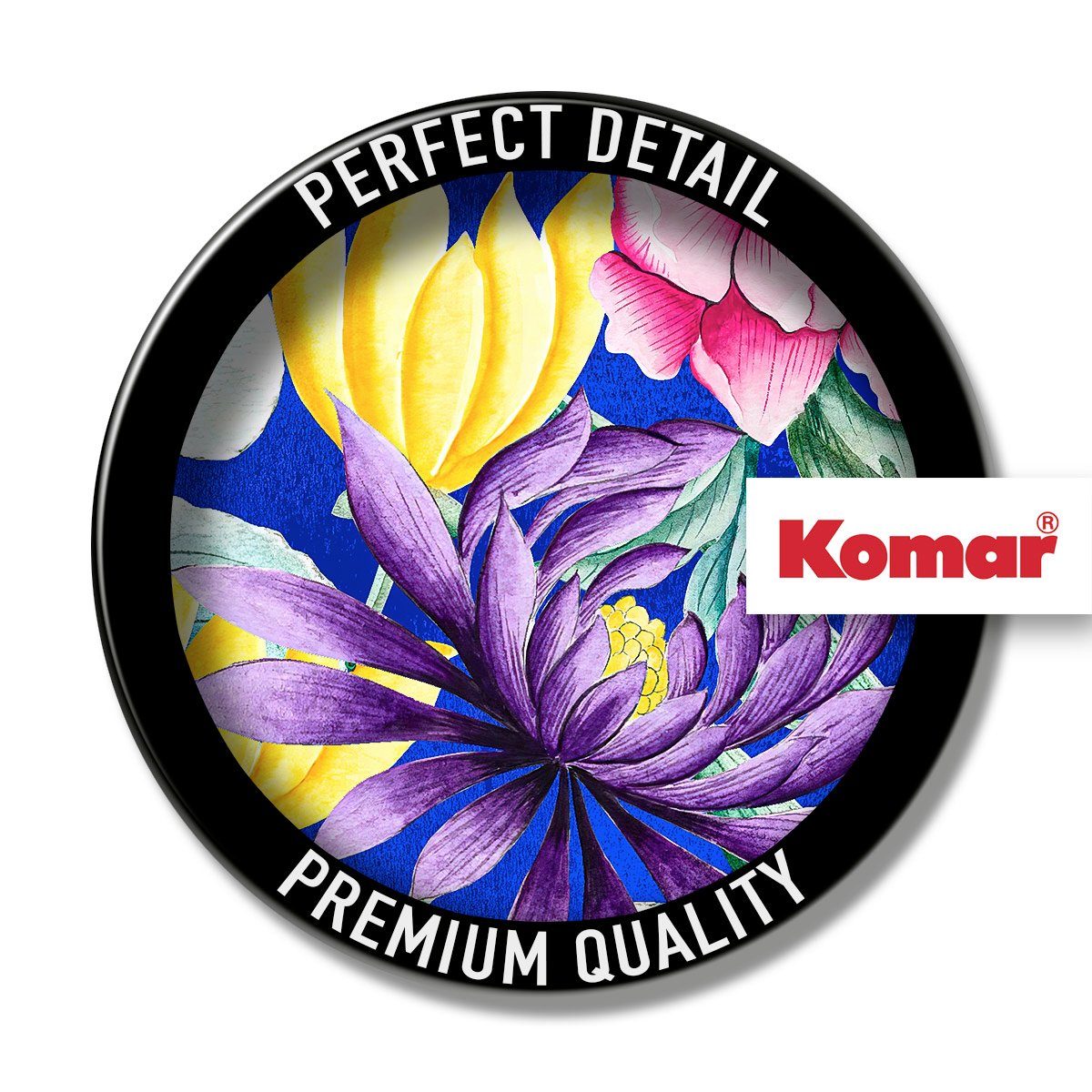 Komar Artprint op linnen Flower Kiss - Afmeting 40 x 60 cm (1 stuk)