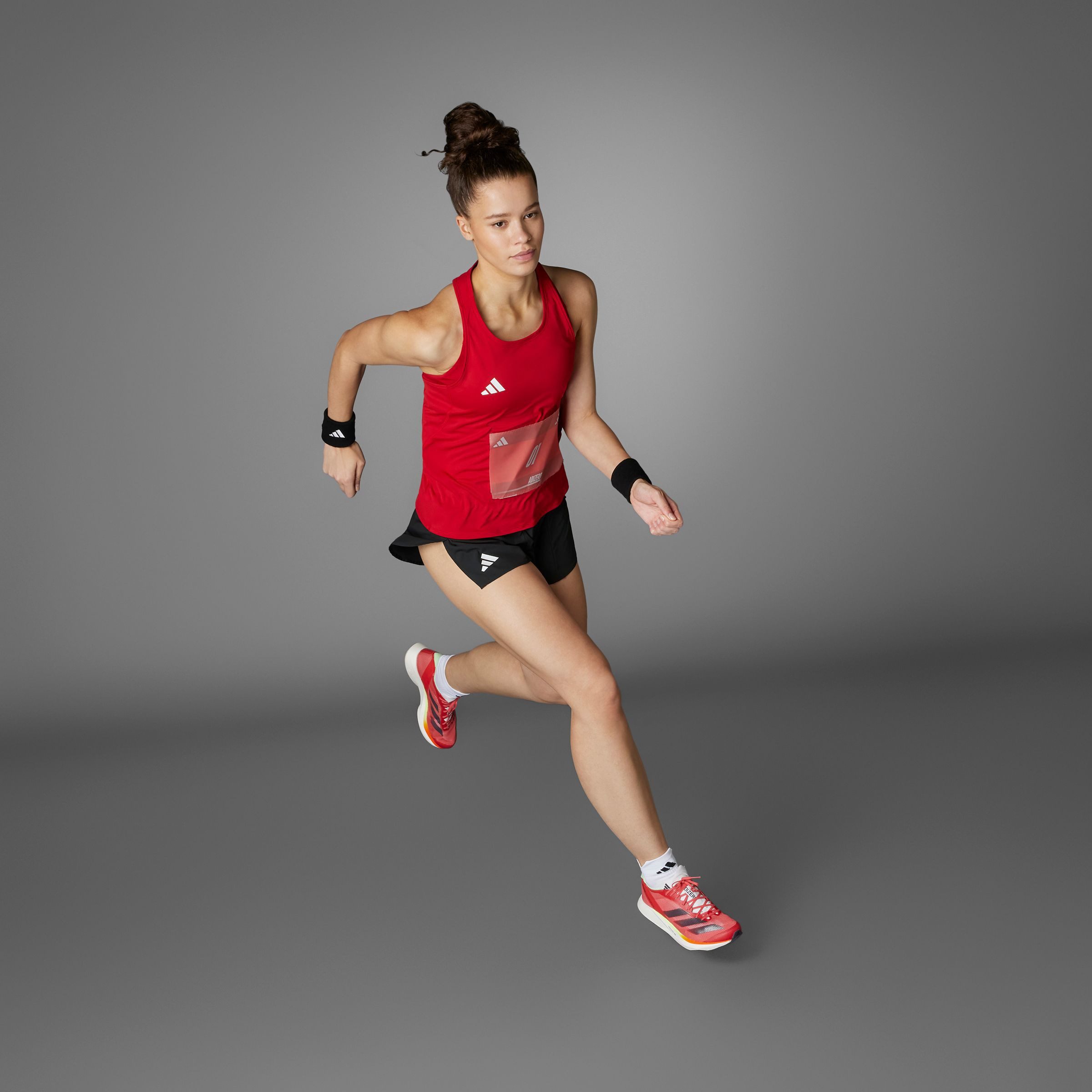 adidas Performance Runningshort ADIZERO E SPLIT (1-delig)