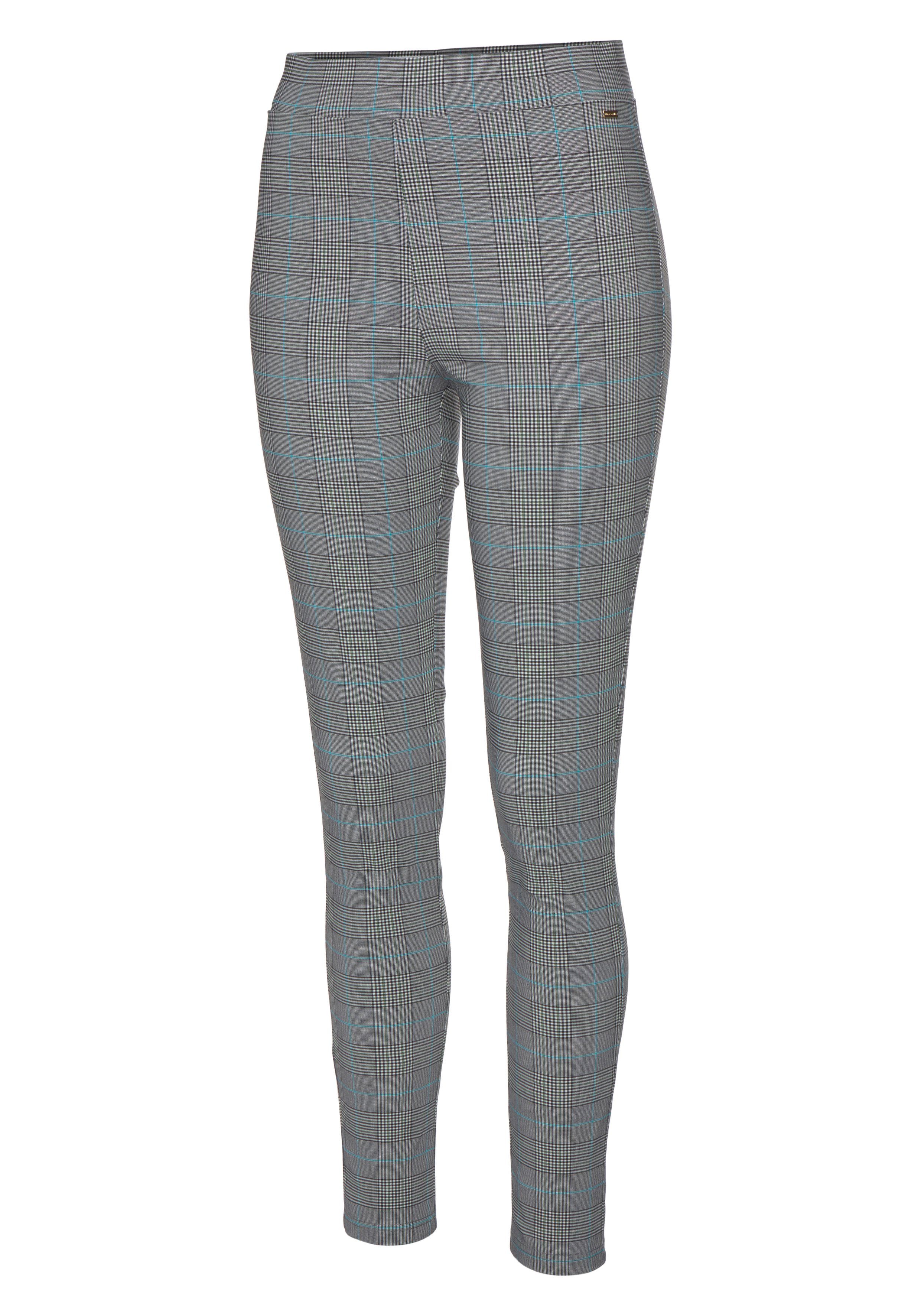 Lascana Legging met geruite dessinering