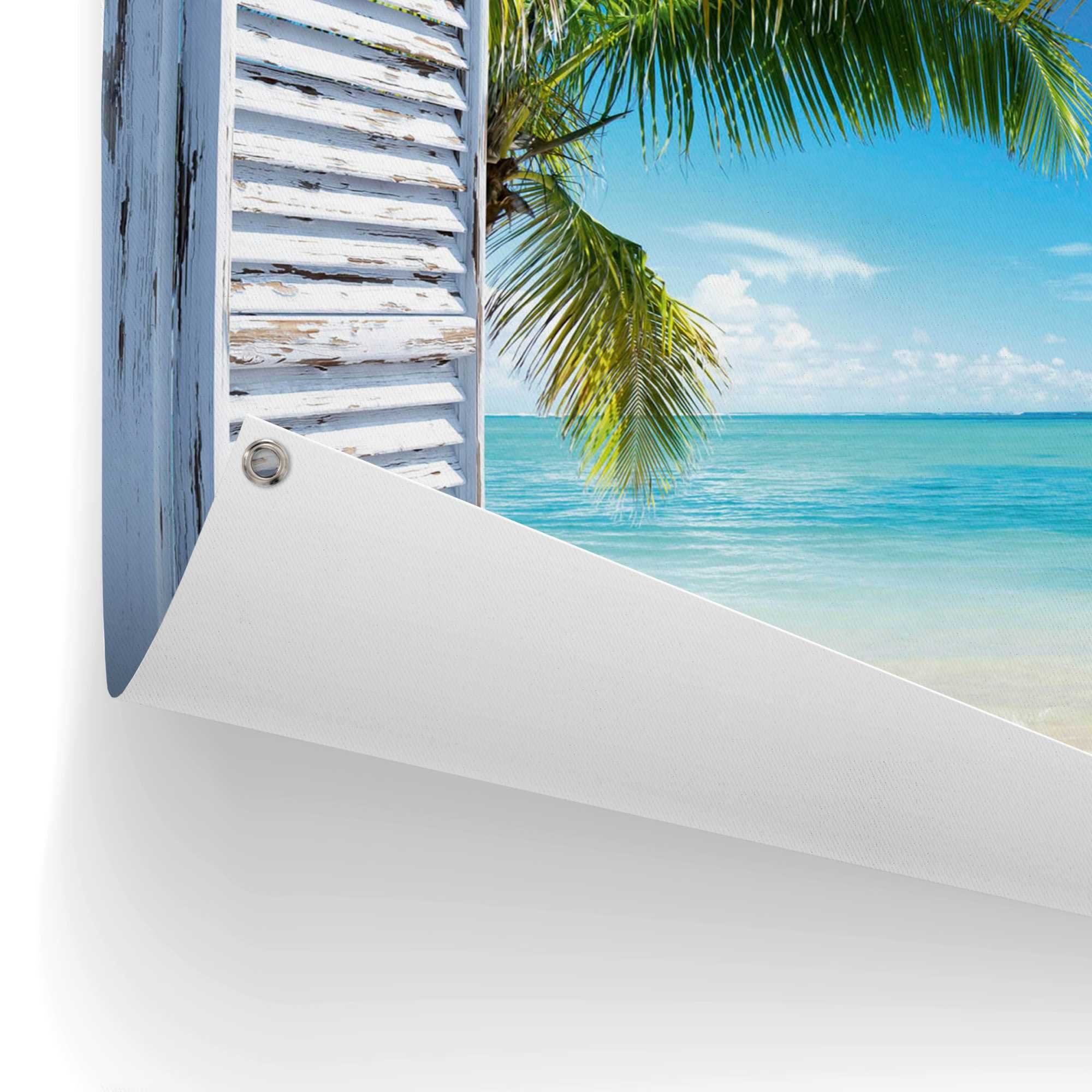 Reinders! Poster Strandraam Outdoor voor tuin of balkon