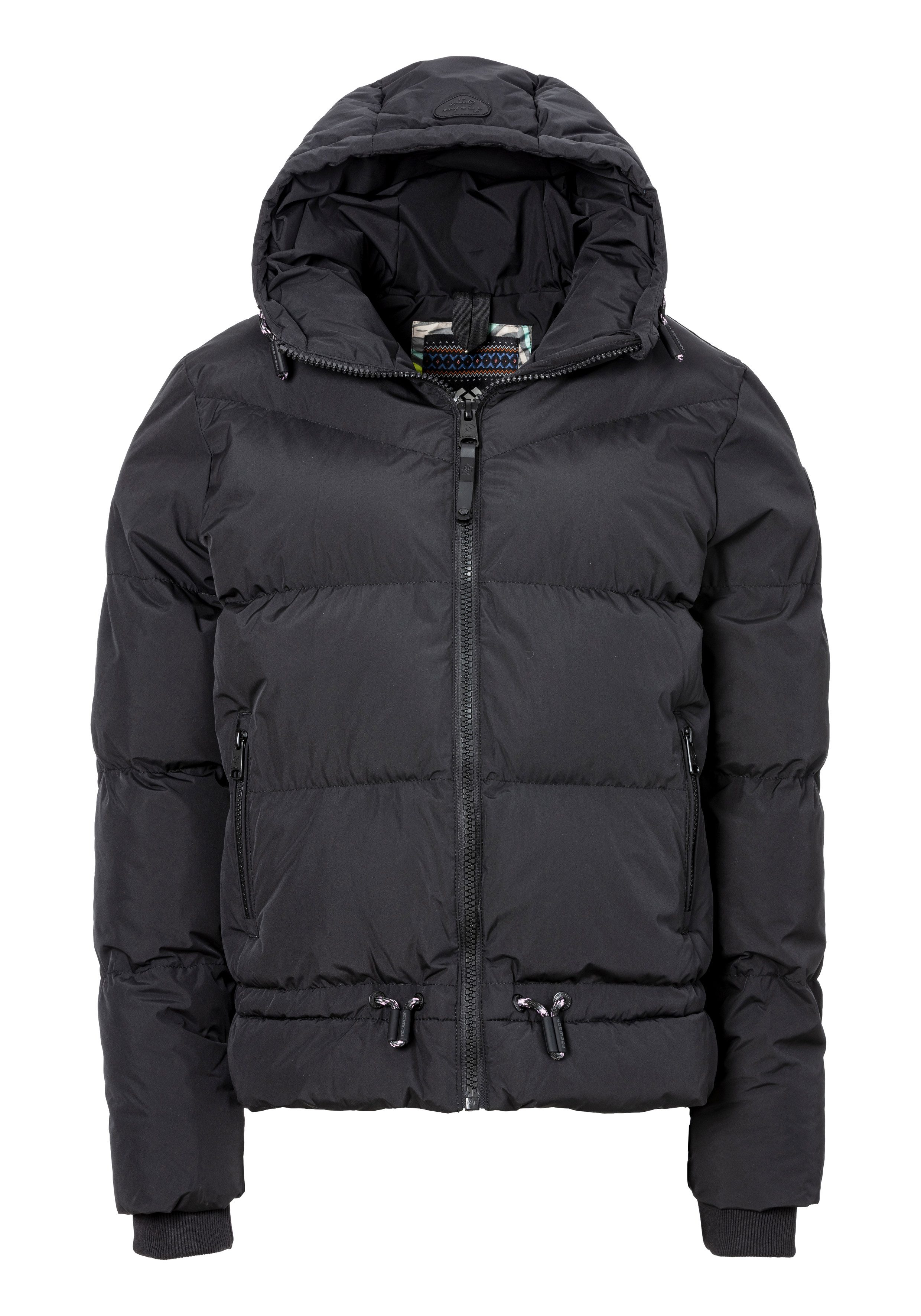 Ragwear Gewatteerde jas BRIONY verwarmende en waterafstotende winterjas met capuchon