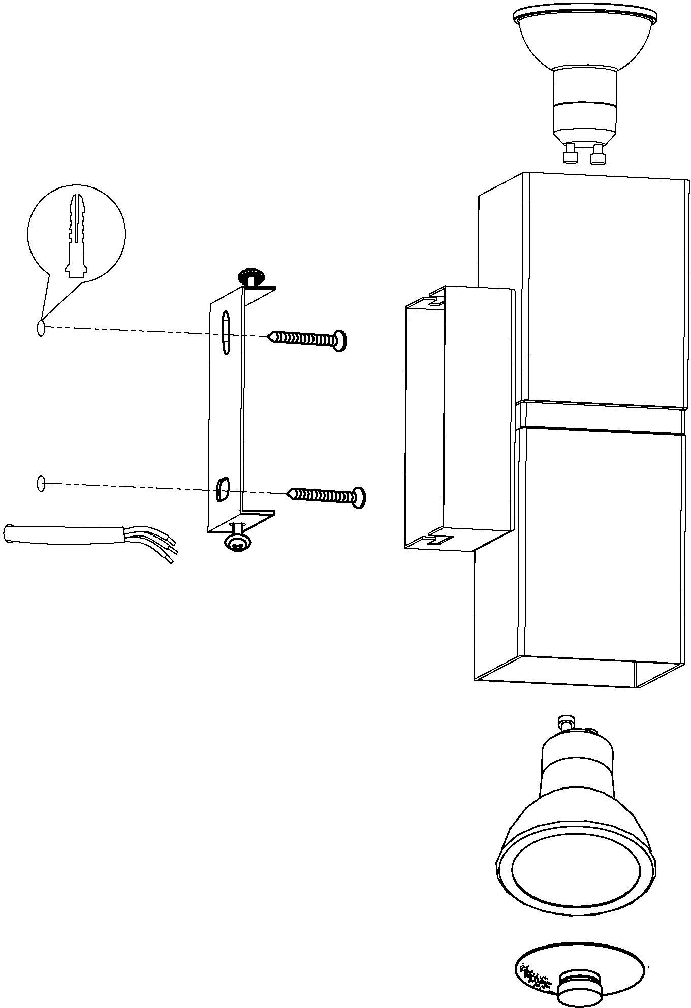 EGLO Wandlamp PASSA (1 stuk)