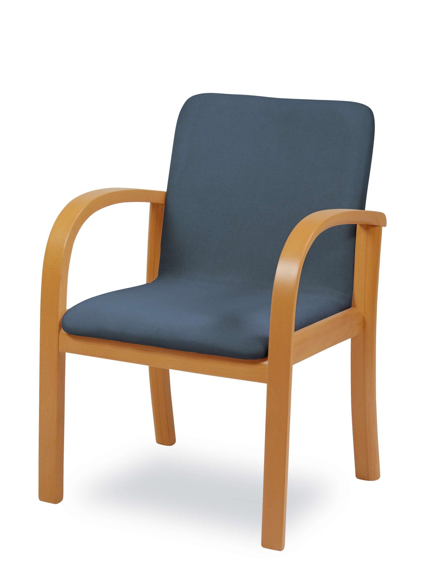 Home affaire Eetkamerstoel LINA707 Extra-comfort, vlekbestendig weefsel, massief hout (1 stuk) eetkamerstoelen beige