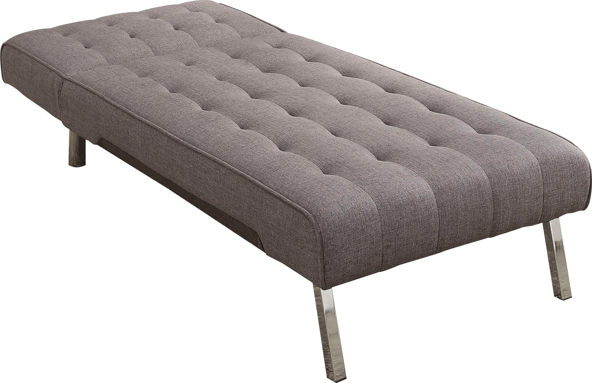 ATLANTIC home collection Relaxstoel Pierre met relax- en slaapfunctie, met golfvering