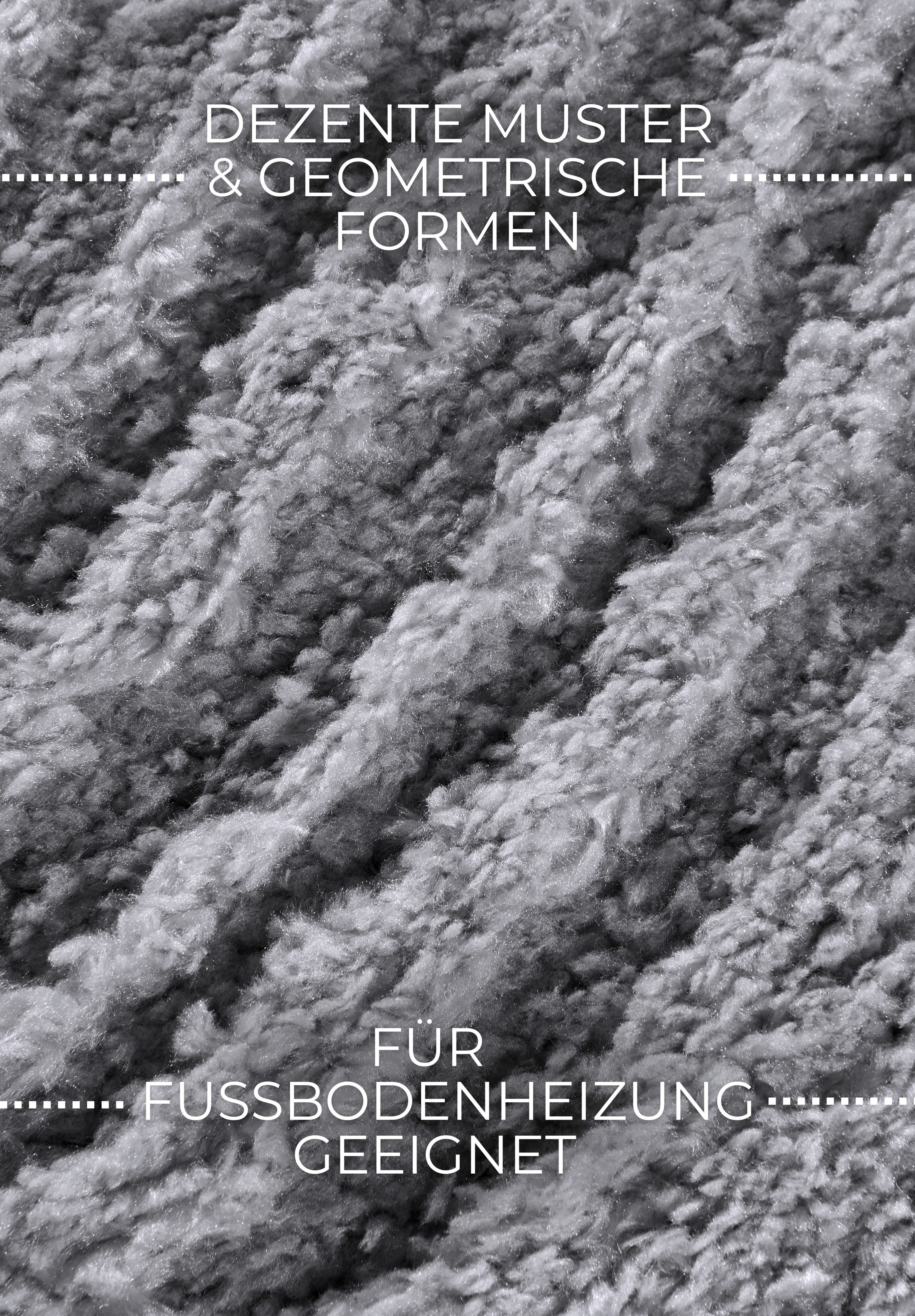 ELLE DECORATION Design-vloerkleed Pigment Hoogpolig, shaggy, loper, zacht, langpolig, modern, hoog-laag effect