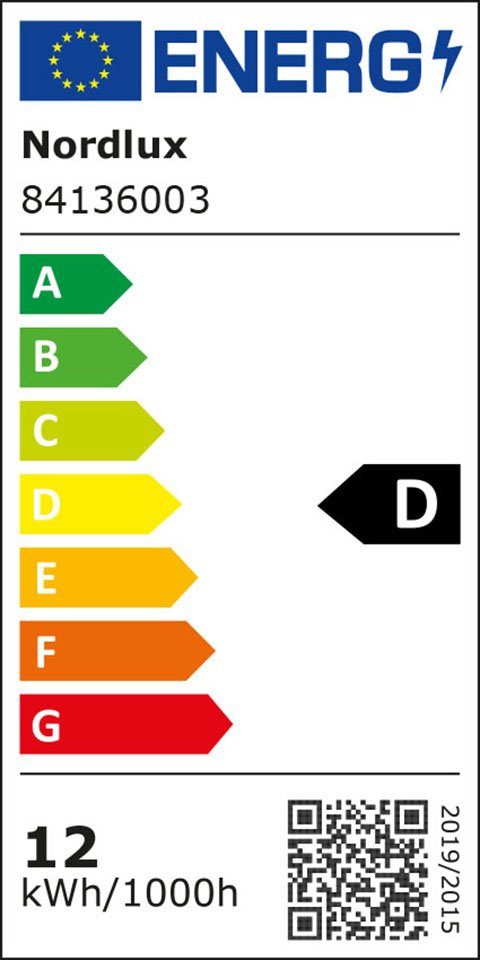 Nordlux Ledplafondlamp voor buiten TETON inclusief led module, ip 54 voor buiten en natte ruimtes