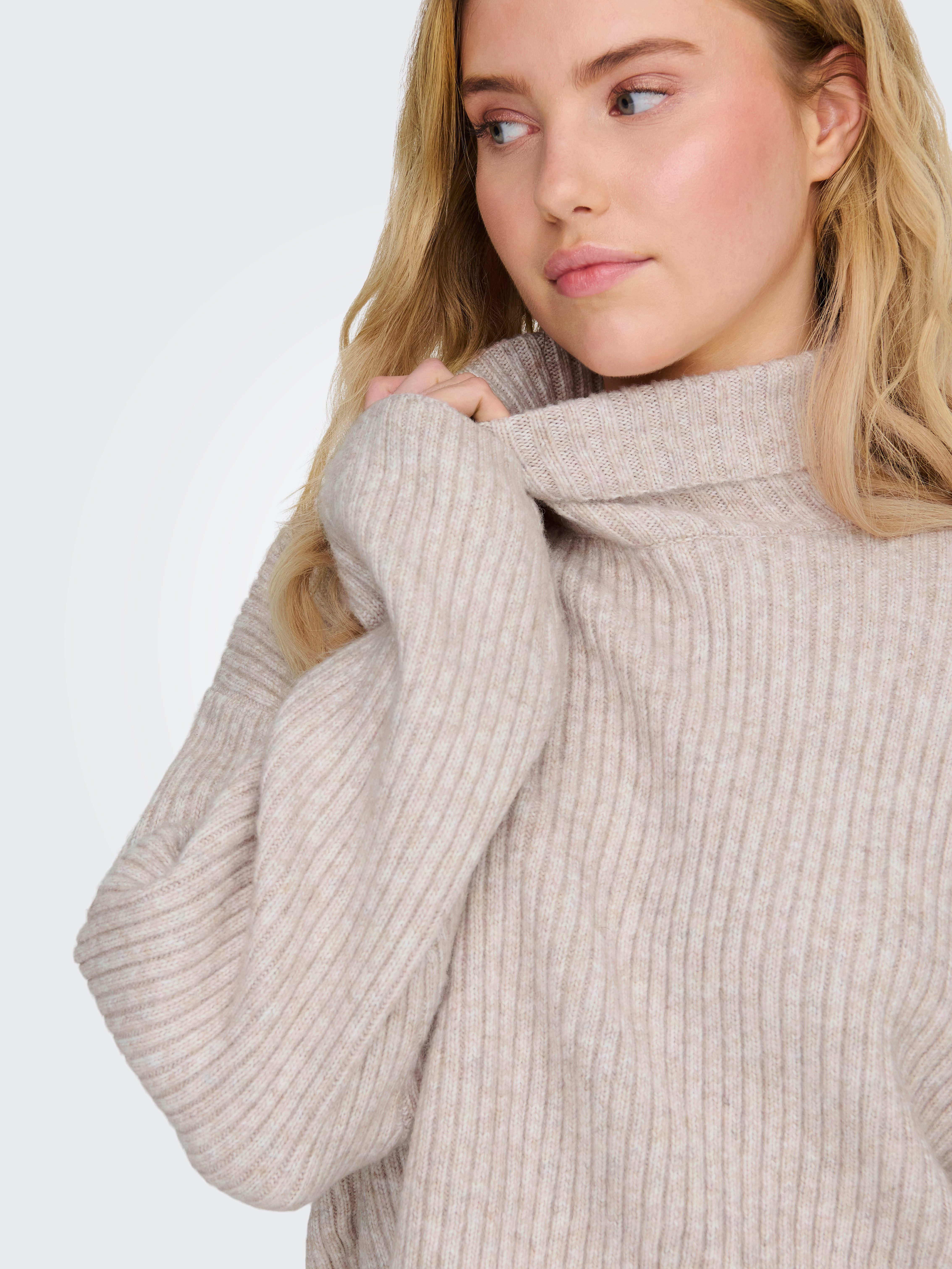 Only Coltrui ONLMELANIE L S ROLLNECK PULLOVER KNTNOOS