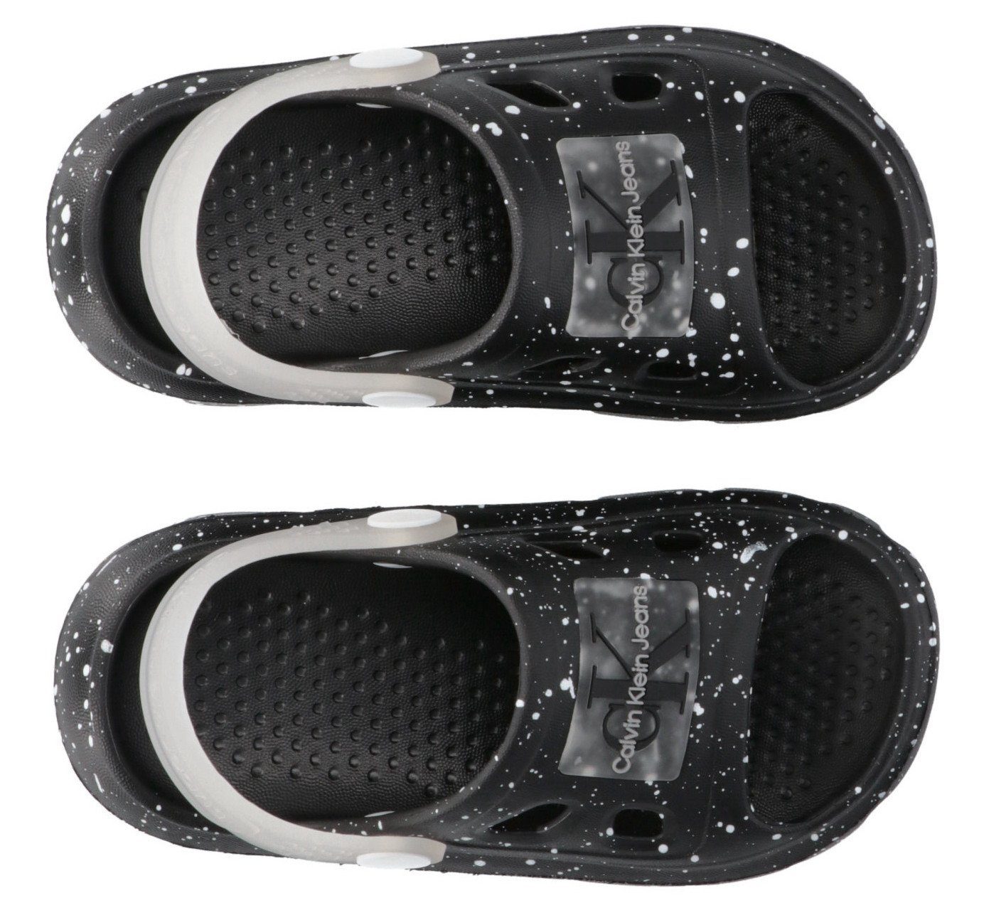 Calvin Klein Badslippers COMFY SANDAL , zomerschoen, badschoen, blote voet schoen, met hielbandje