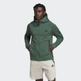 adidas sportswear capuchonsweatvest designed for gameday kapuzenjas groen