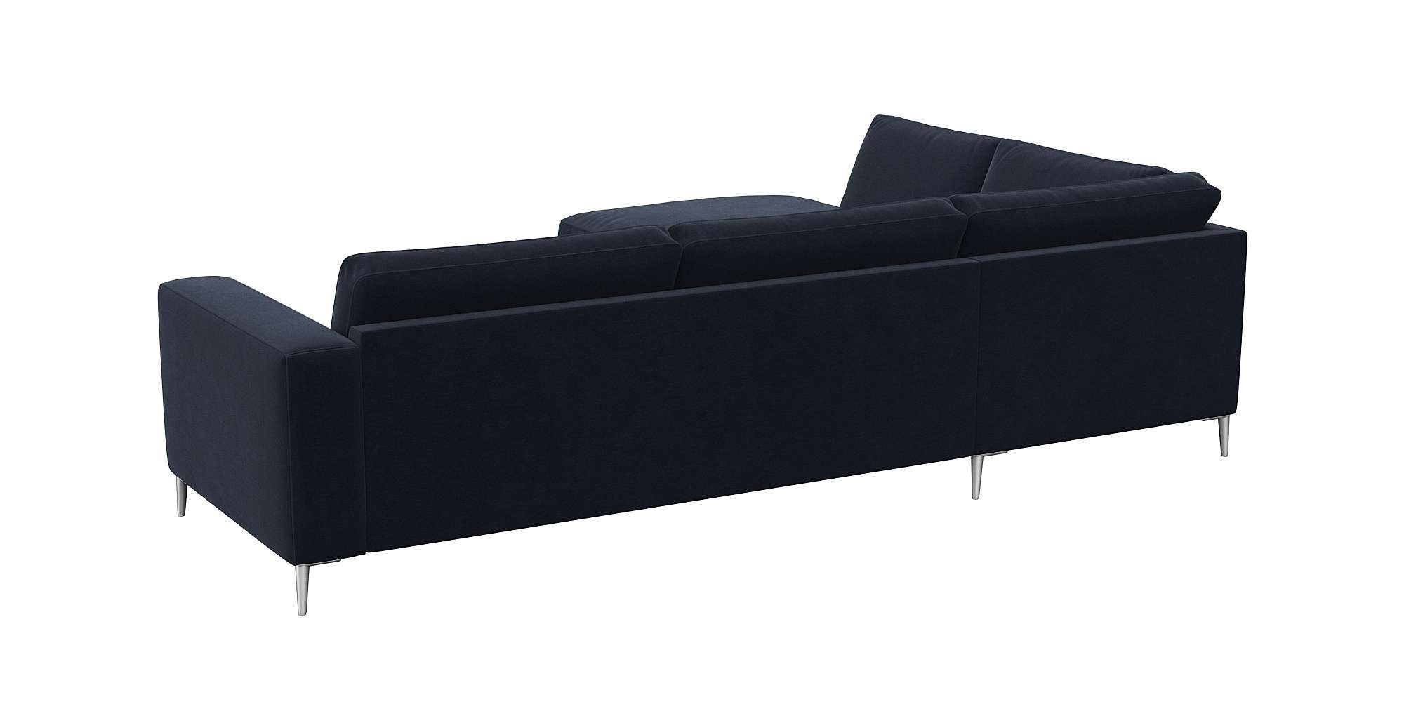 FLEXLUX Hoekbank Fiore, super zitcomfort door koudschuim in de zitting, L-vorm