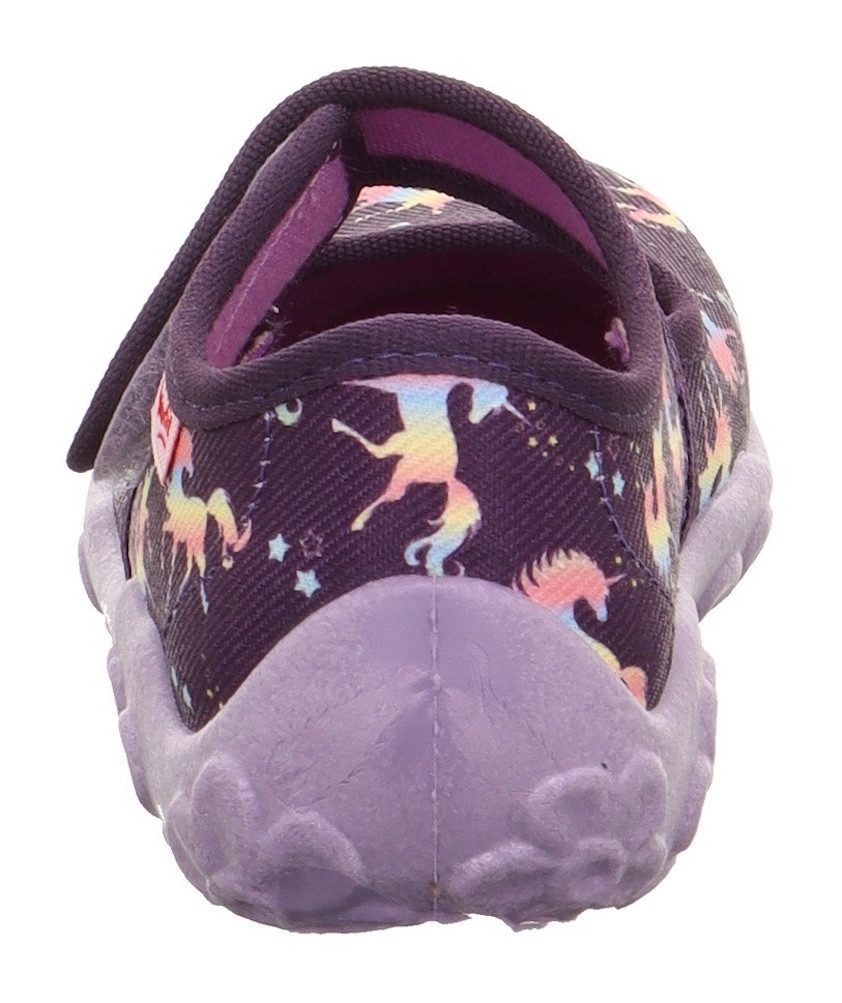 Superfit Pantoffels BONNY WMS: middel Kinderschoen met eenhoornmotief, maat sjabloon om te downloaden