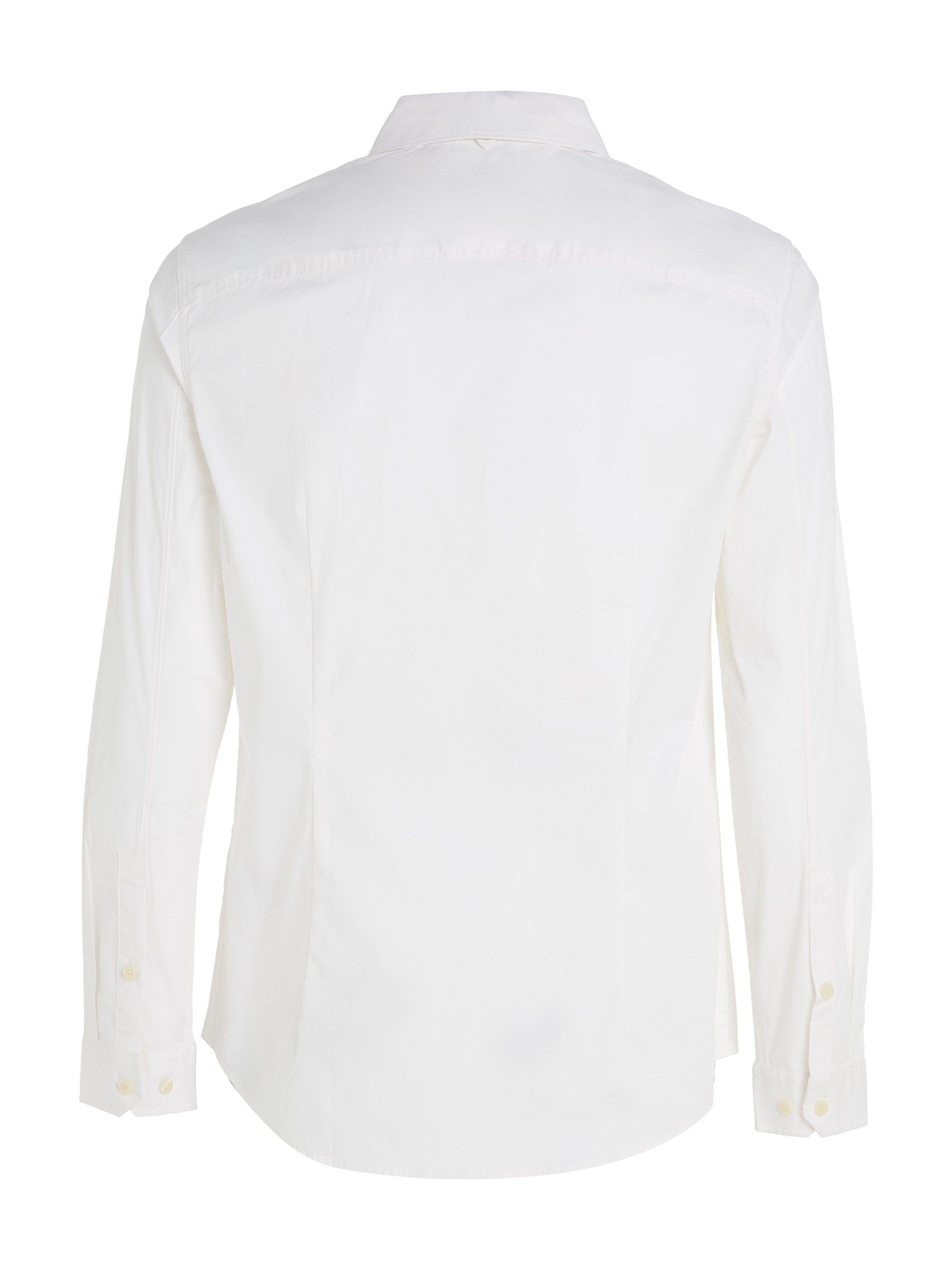 TOMMY JEANS Overhemd met lange mouwen Sabim Stretch Hemd Shirt Stretch shirt, premium, slim fit, met elastaan