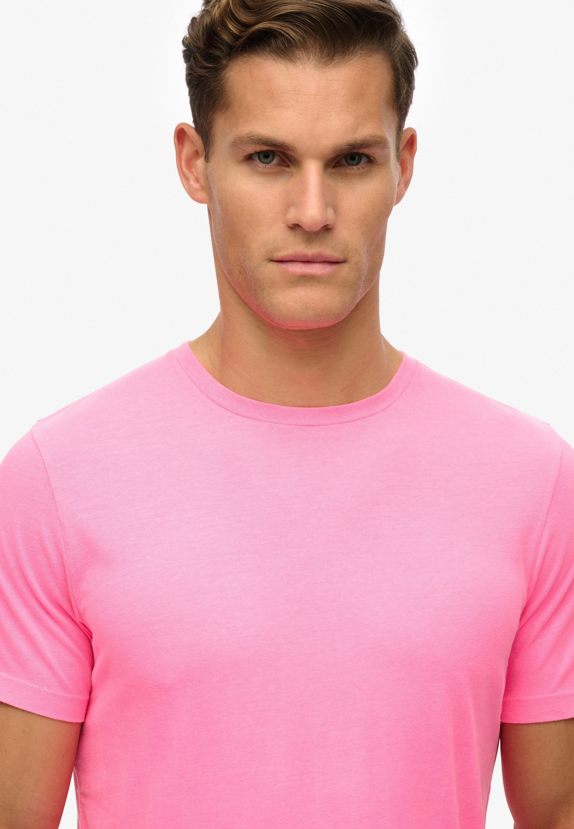 Superdry Shirt met ronde hals CLASSIC ESSENTIAL TEE