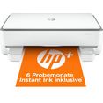 hp all-in-oneprinter printer envy 6020e aio printer a4 color 7ppm ondersteunt hp instant inc wit