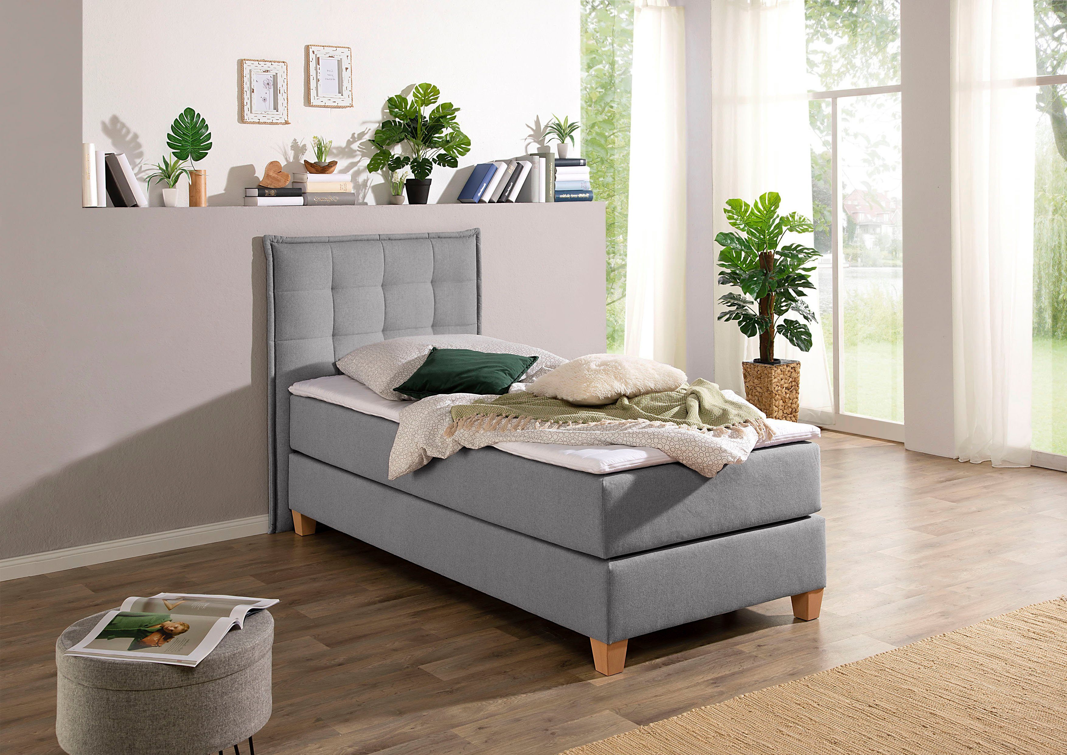 Home affaire Boxspring inclusief topmatras van comfortschuim