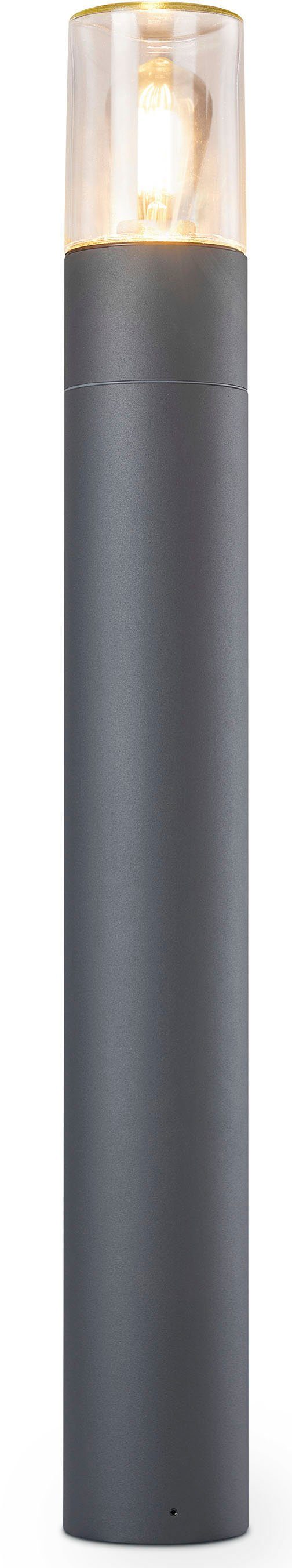 Paco Home Paalverlichting AMBRA Outdoor lamp padverlichting aluminium buitenlamp tuin E27 IP54