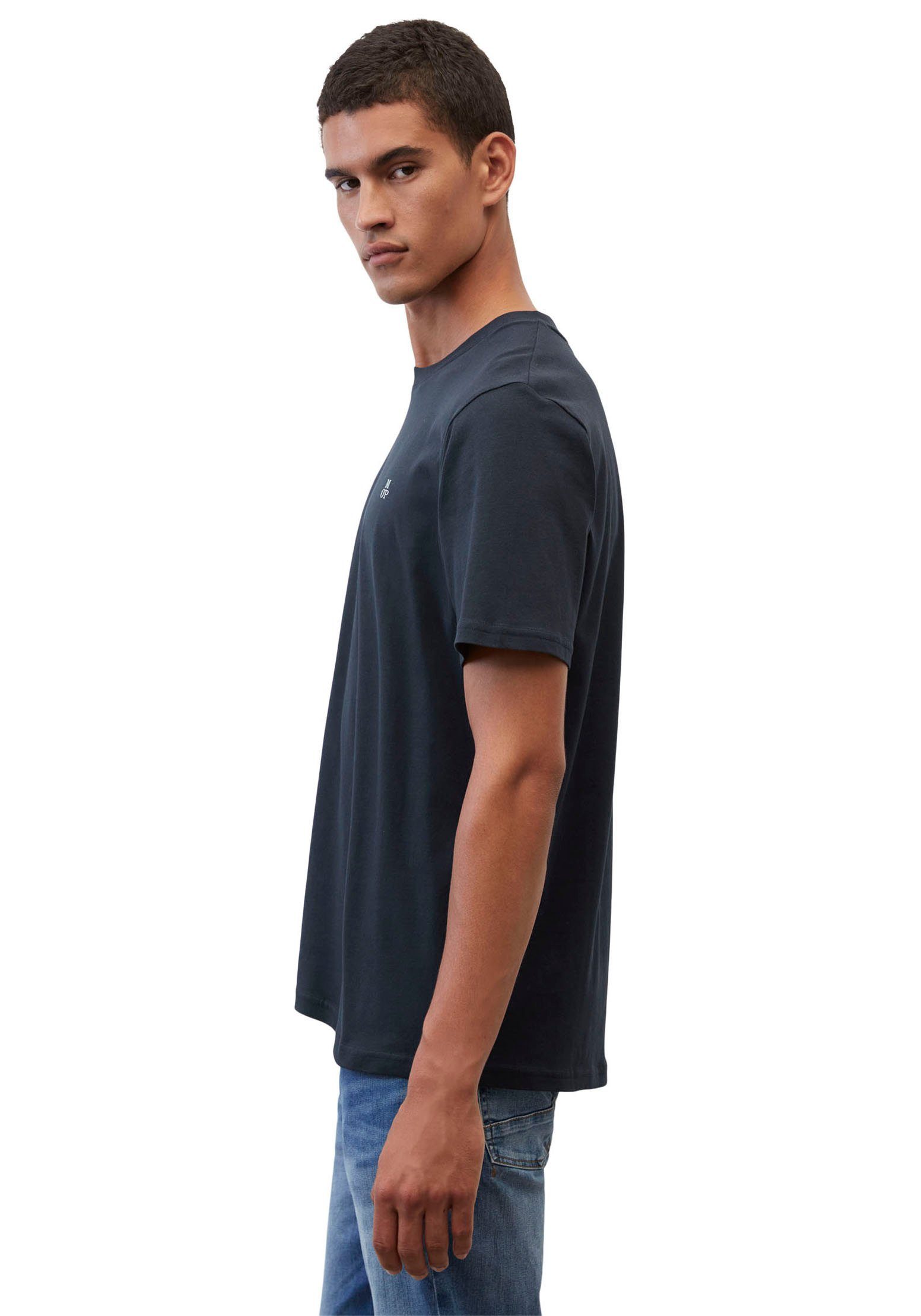 Marc O'Polo T-shirt Logo-T-shirt van bio-katoen