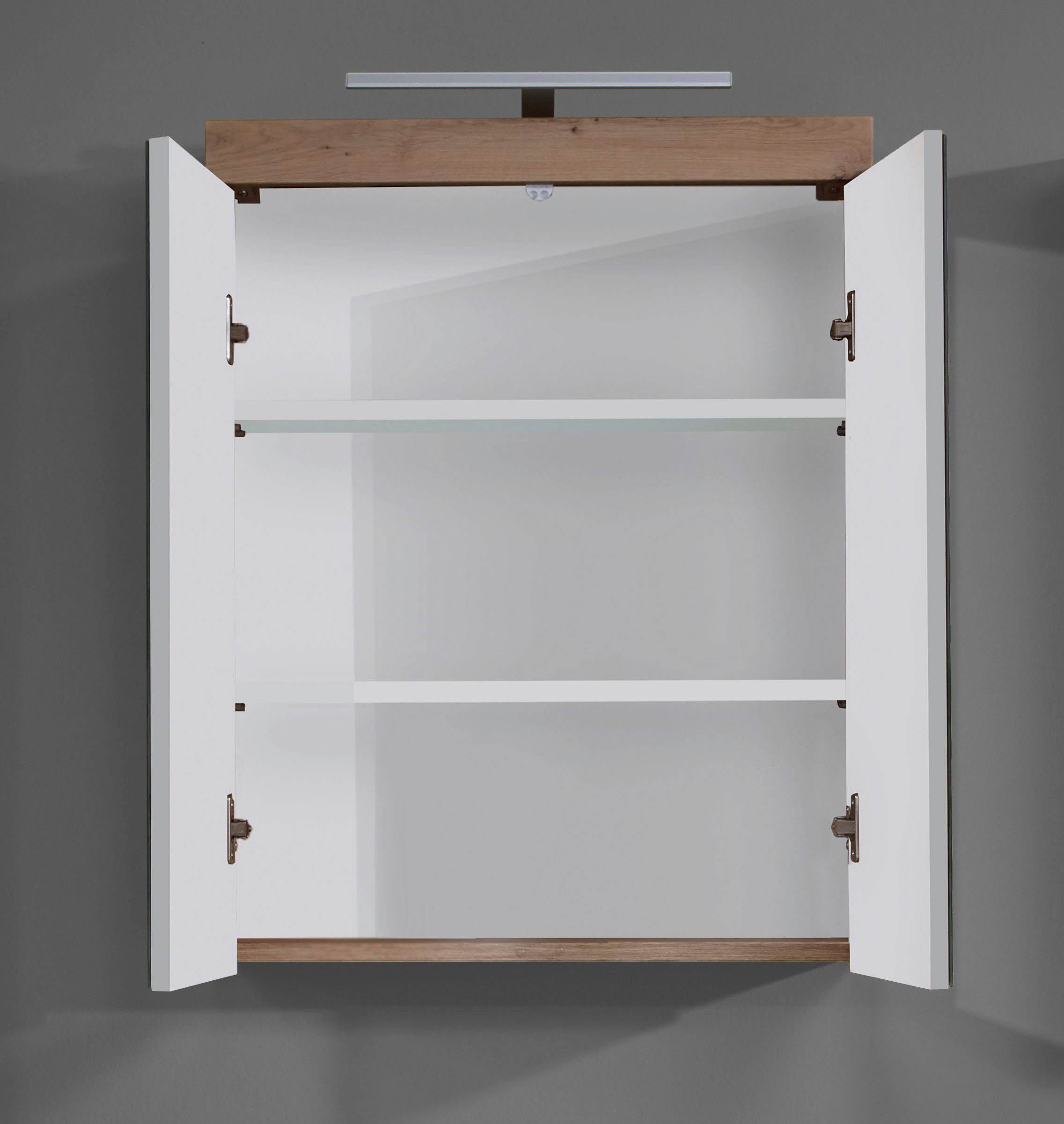 INOSIGN Spiegelkast Avena Badkamerkast optioneel met LED-verlichting - (B/D/H) 60/17/77 cm